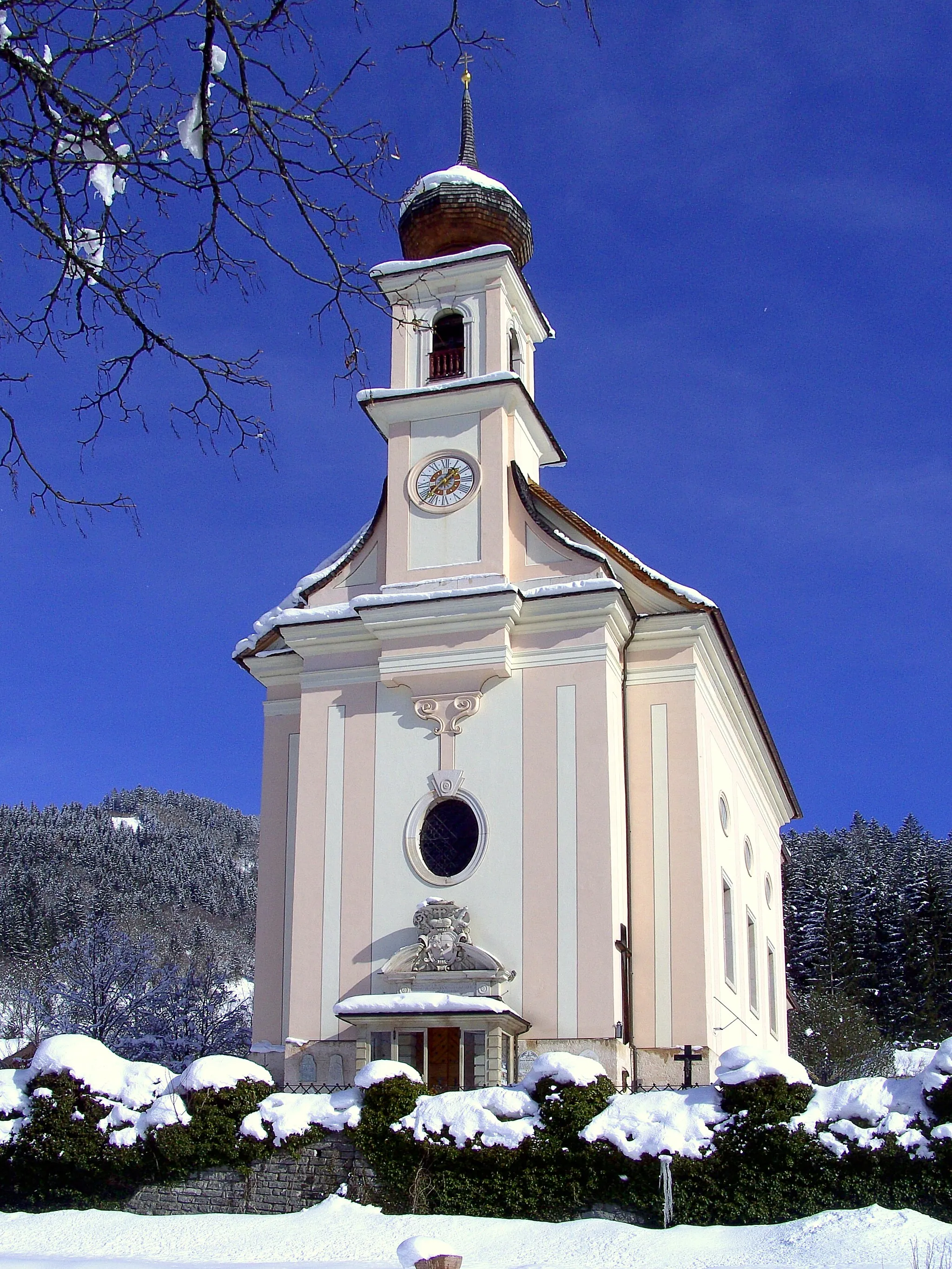 Photo showing: Kath. Pfarrkirche Unbefleckte Empfängnis Mariae, Flachau.