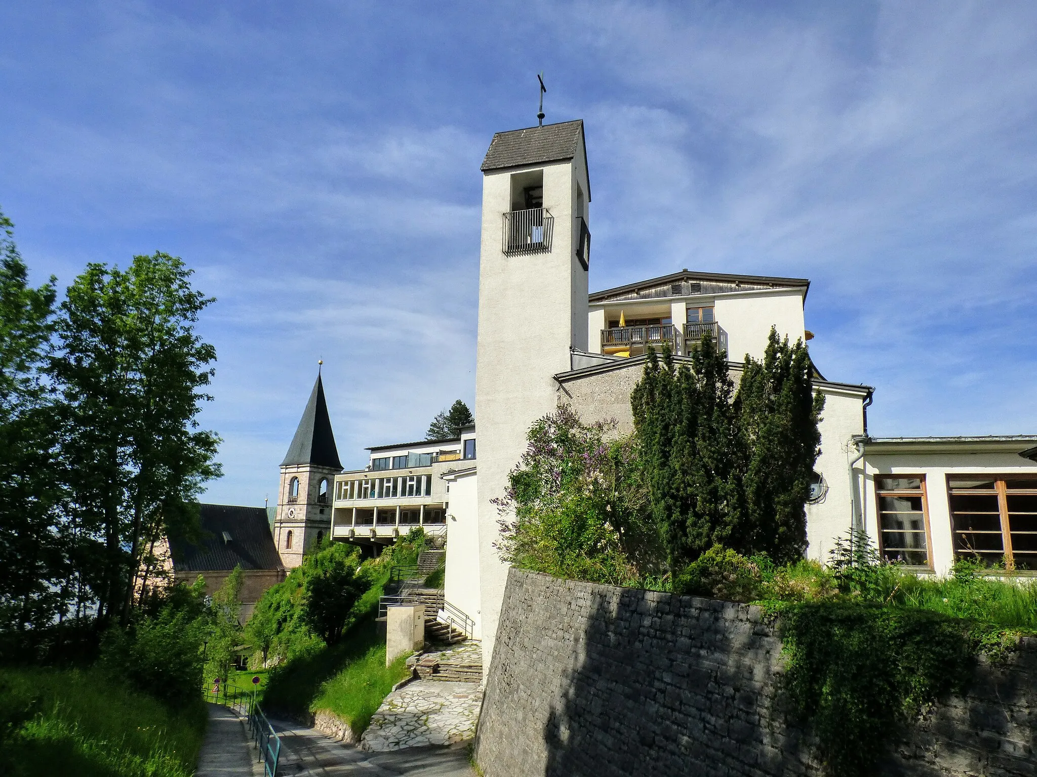 Photo showing: This media shows the protected monument with the number 4852 in Austria. (Commons, de, Wikidata)

Kapelle der Kuranstalt Dürrnberg, Hallein