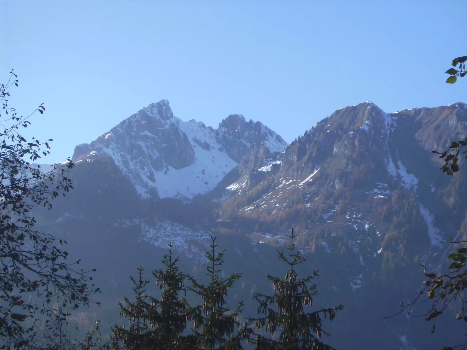 Photo showing: Höllwand und Sandkogel