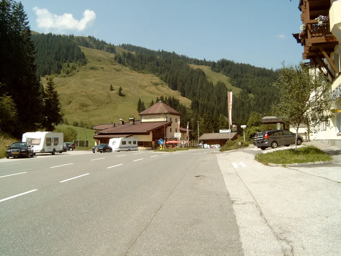 Photo showing: "Pass Thurn", top of the pass, view to north