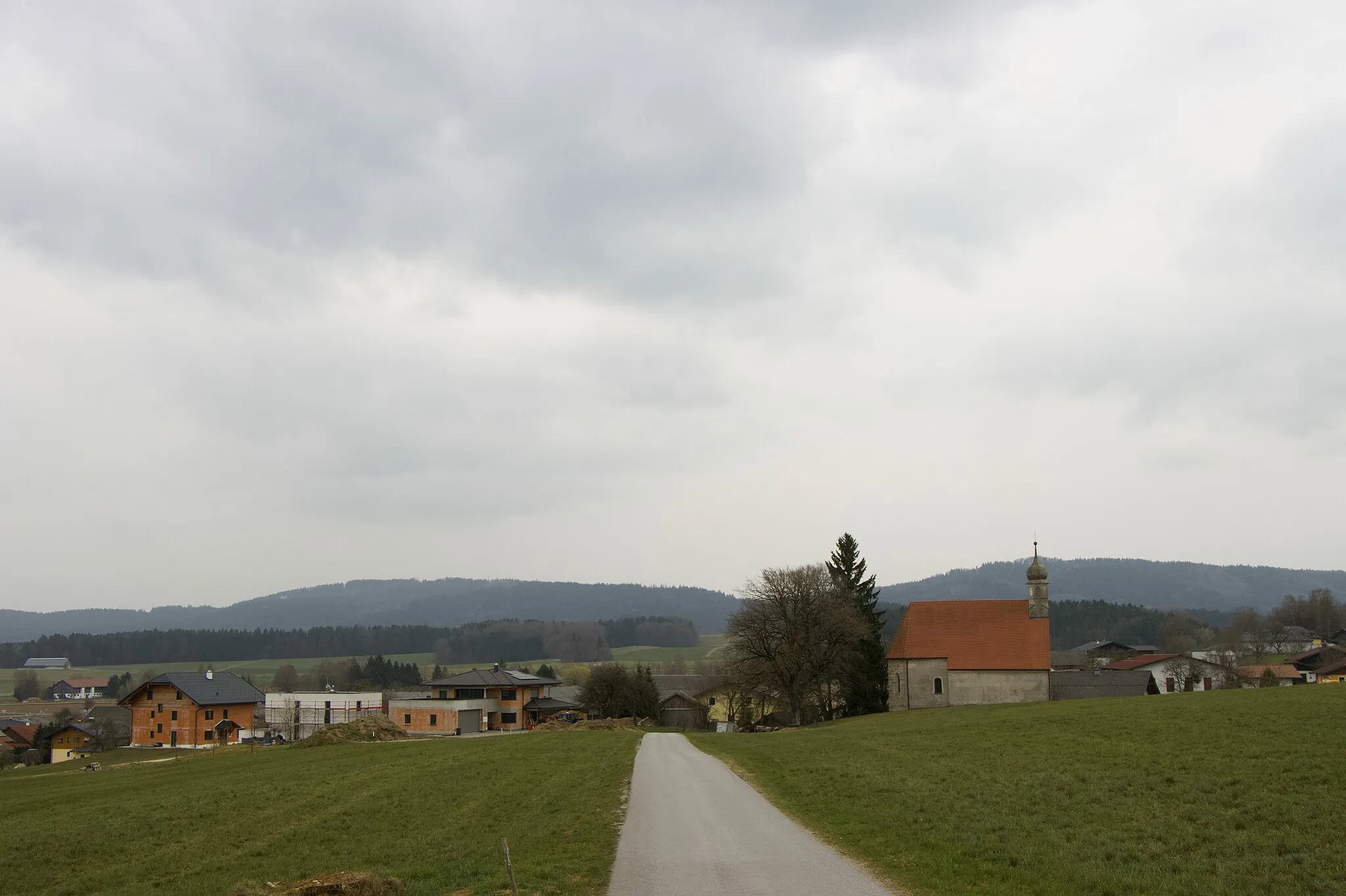 Photo showing: Lochen am See (Bezirk Braunau am Inn): Blick auf Astätt Norden