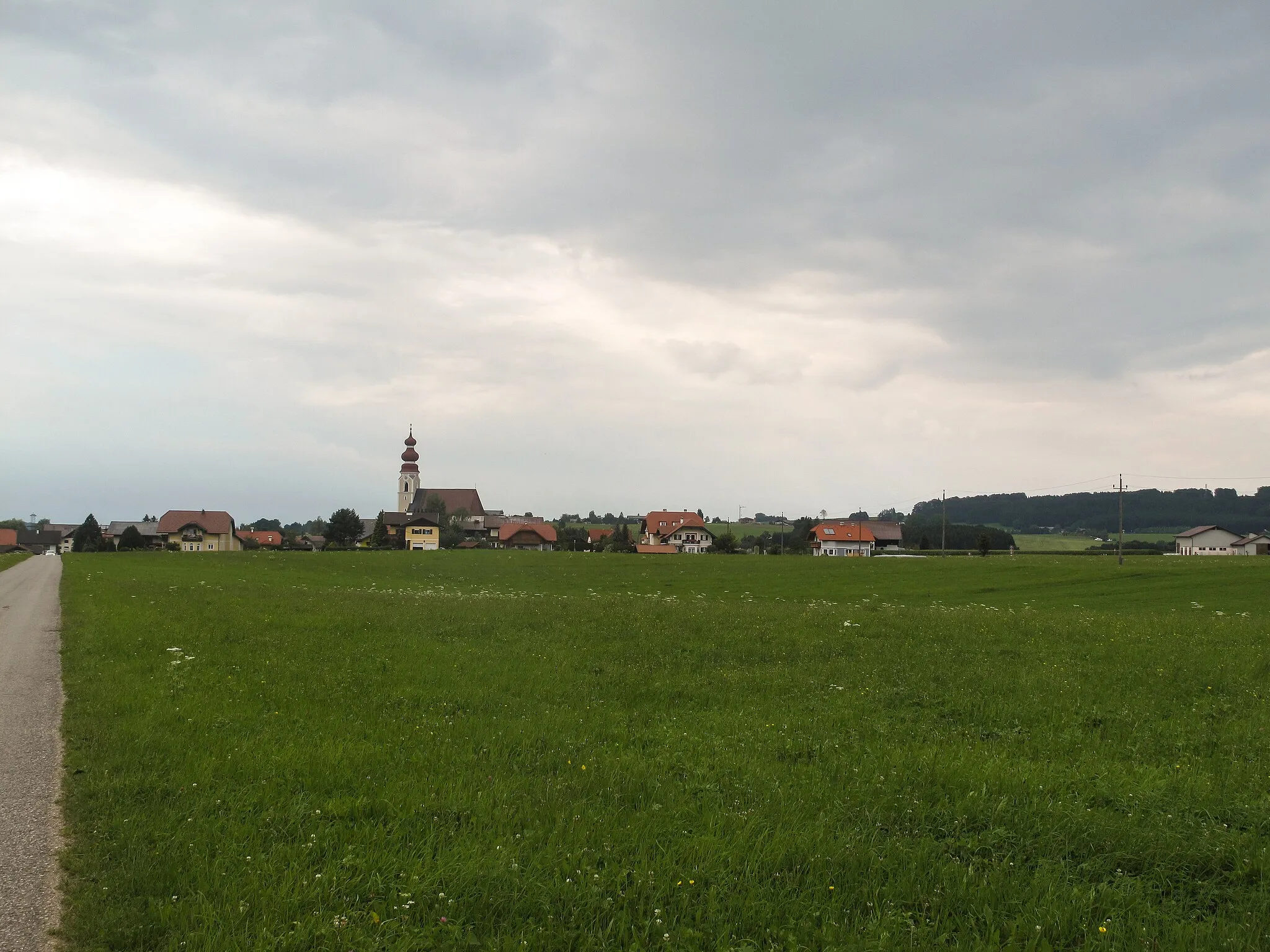 Photo showing: Irsdorf, view to the village