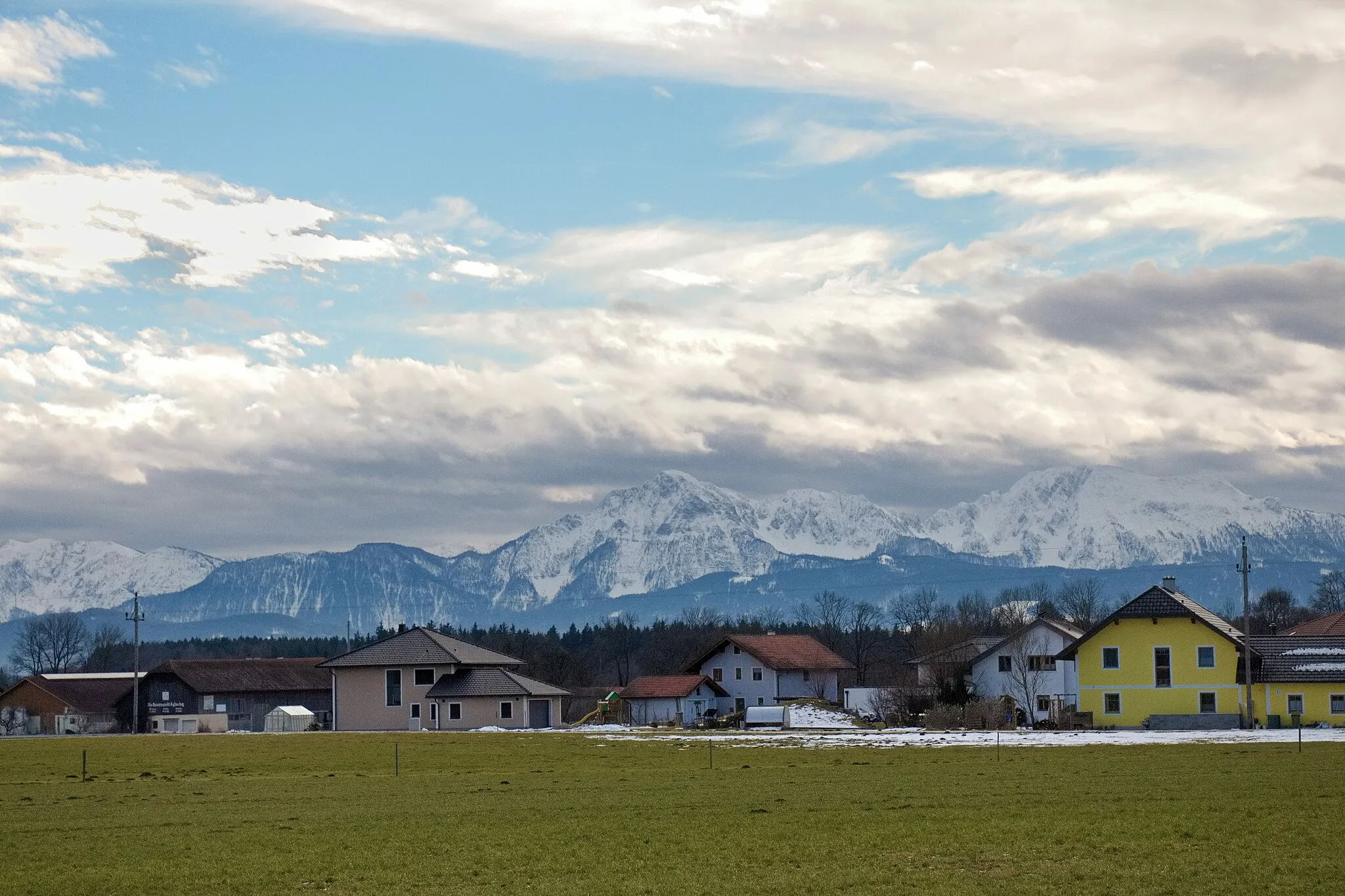 Photo showing: Sankt Georgen bei Salzburg (Bezirk Salzburg-Umgebung): Blick auf Vollern