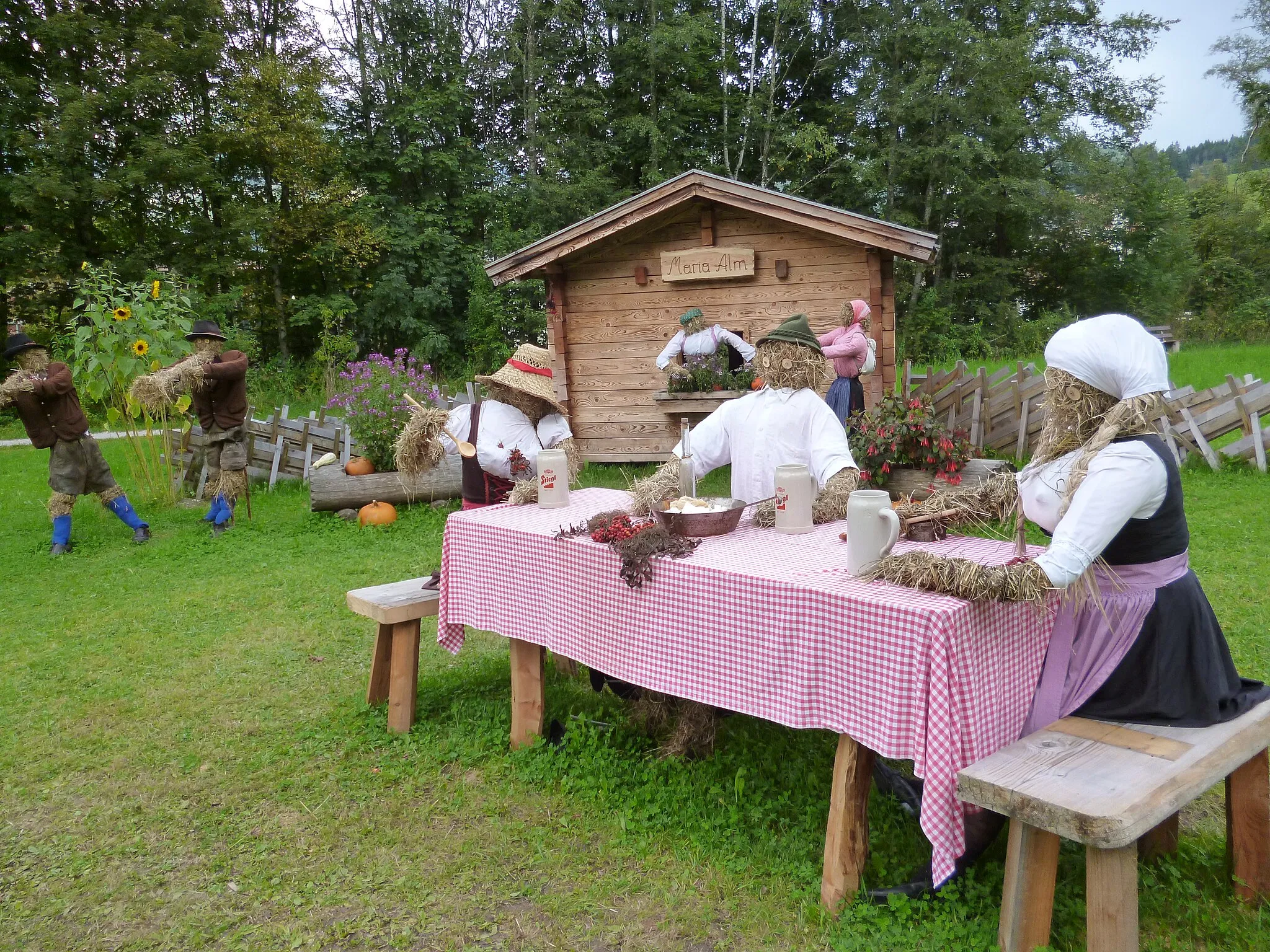 Photo showing: Harvest Festival in Maria Alm am Steinernen Meer