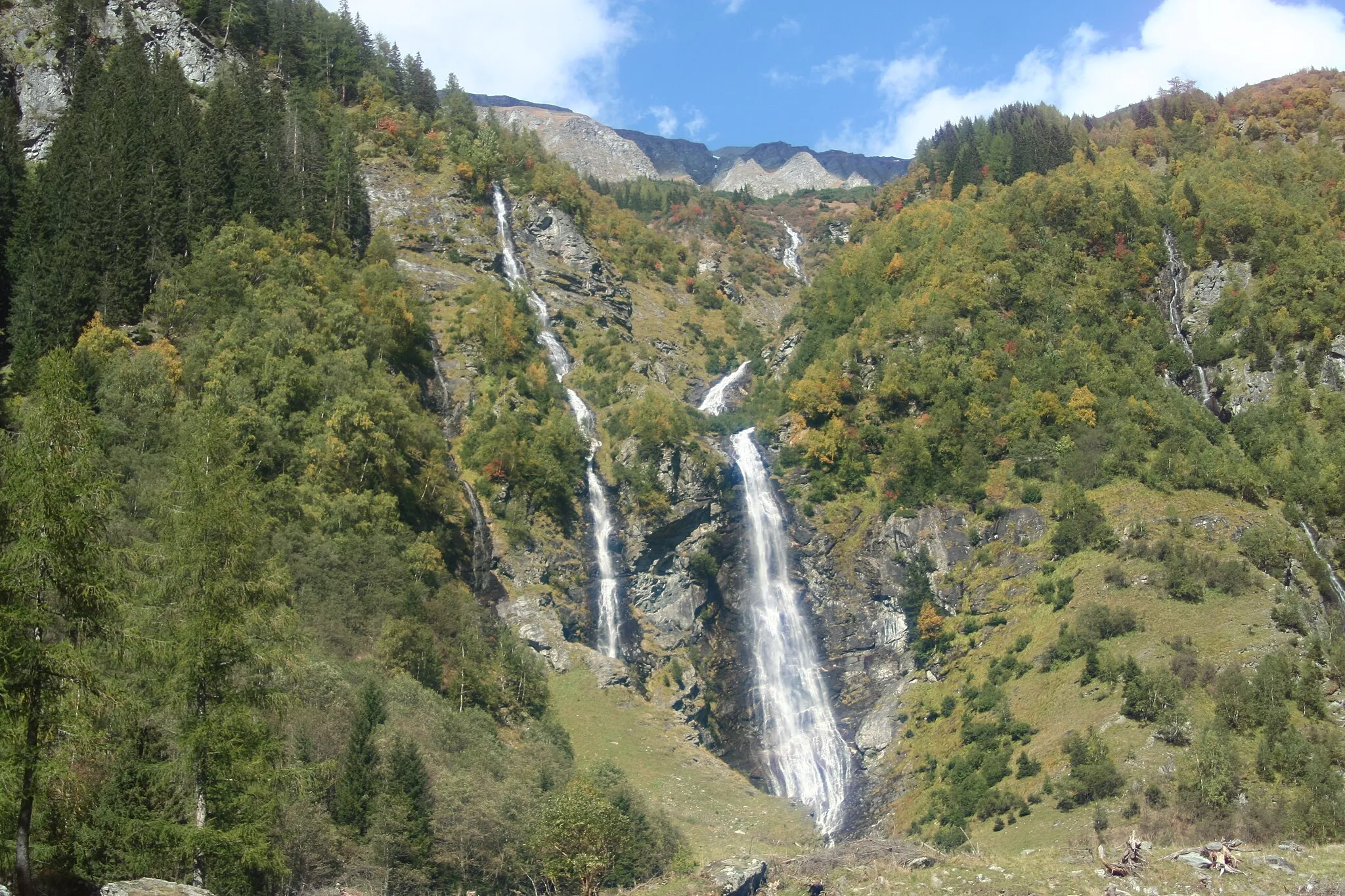 Photo showing: Wasserfälle im Seebachtal