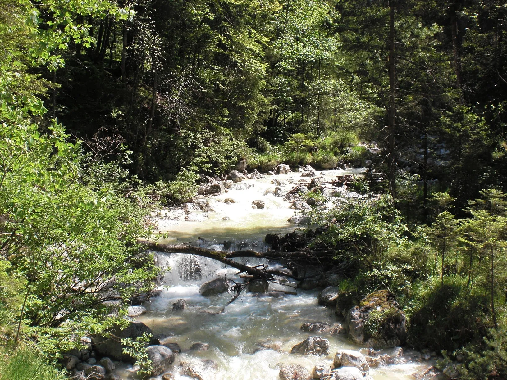 Photo showing: Aschauerklamm nahe Schneizlreuth