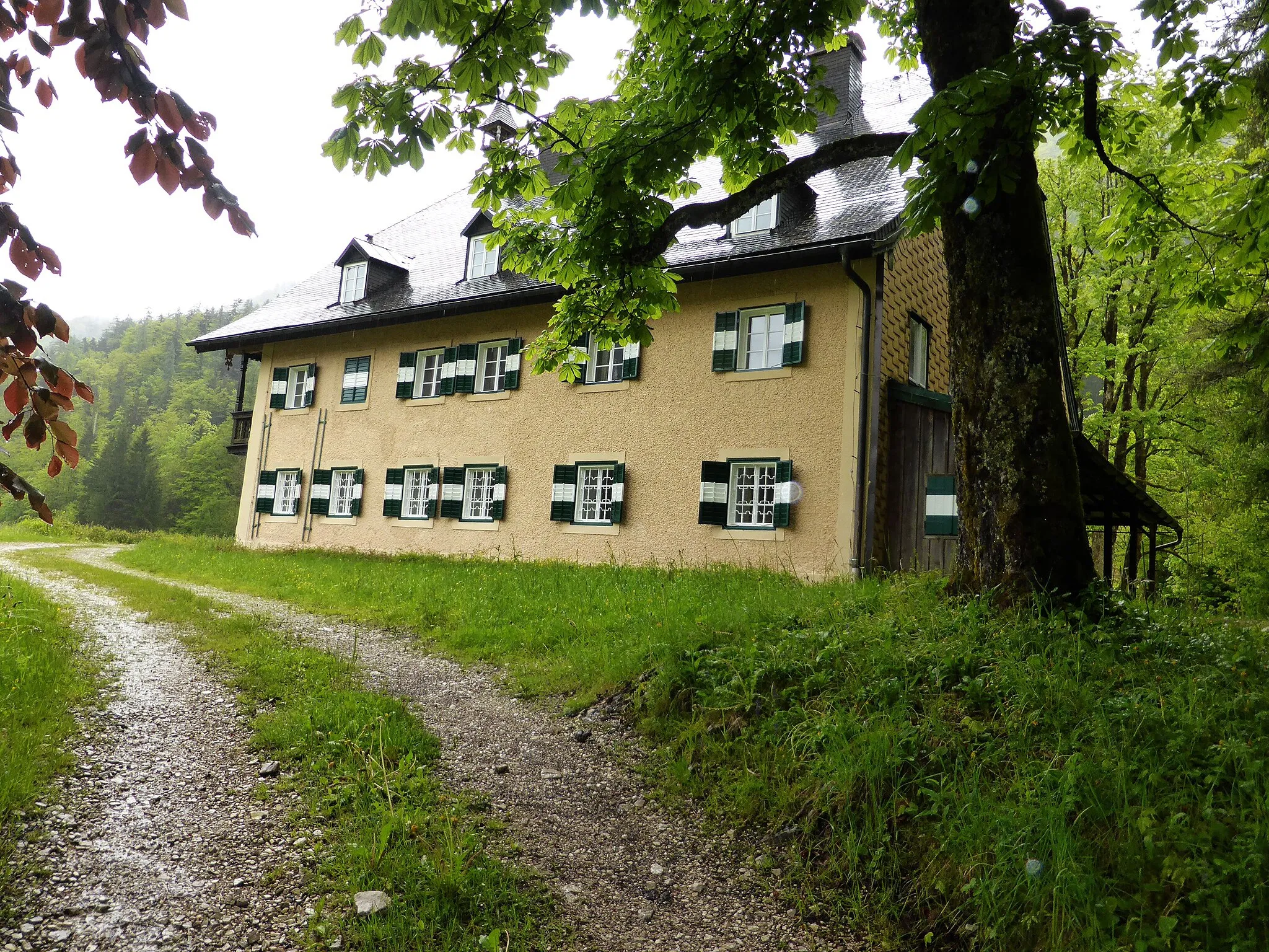 Photo showing: Ehem. Jagdschloss Langreith