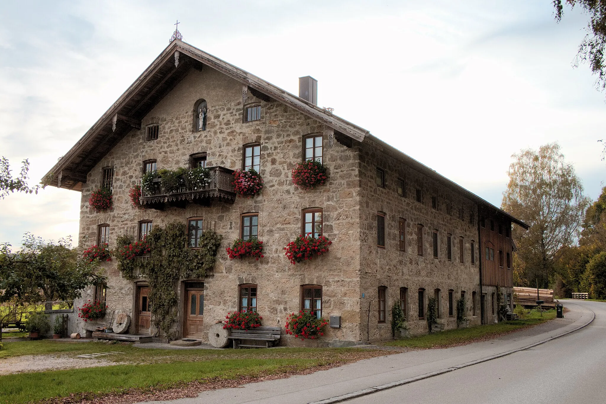 Photo showing: Taching am See (Landkreis Traunstein): Haus im Ortsteil Tengling