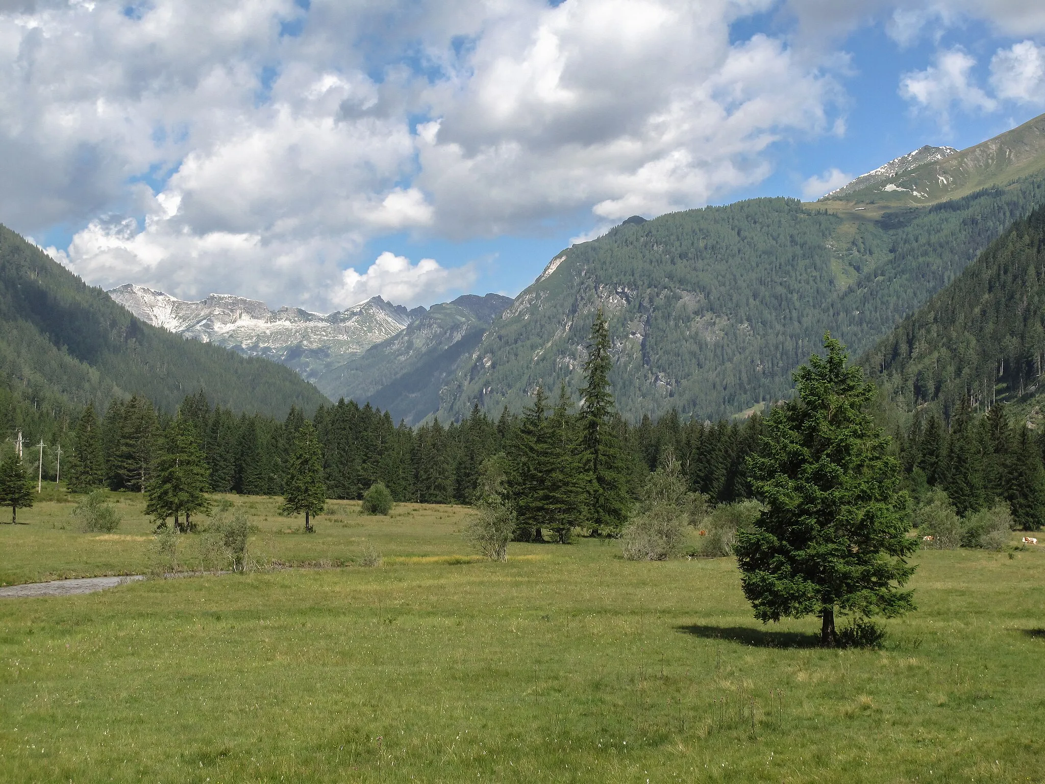 Photo showing: between Vorderwinkel and Mautendorf, panorama