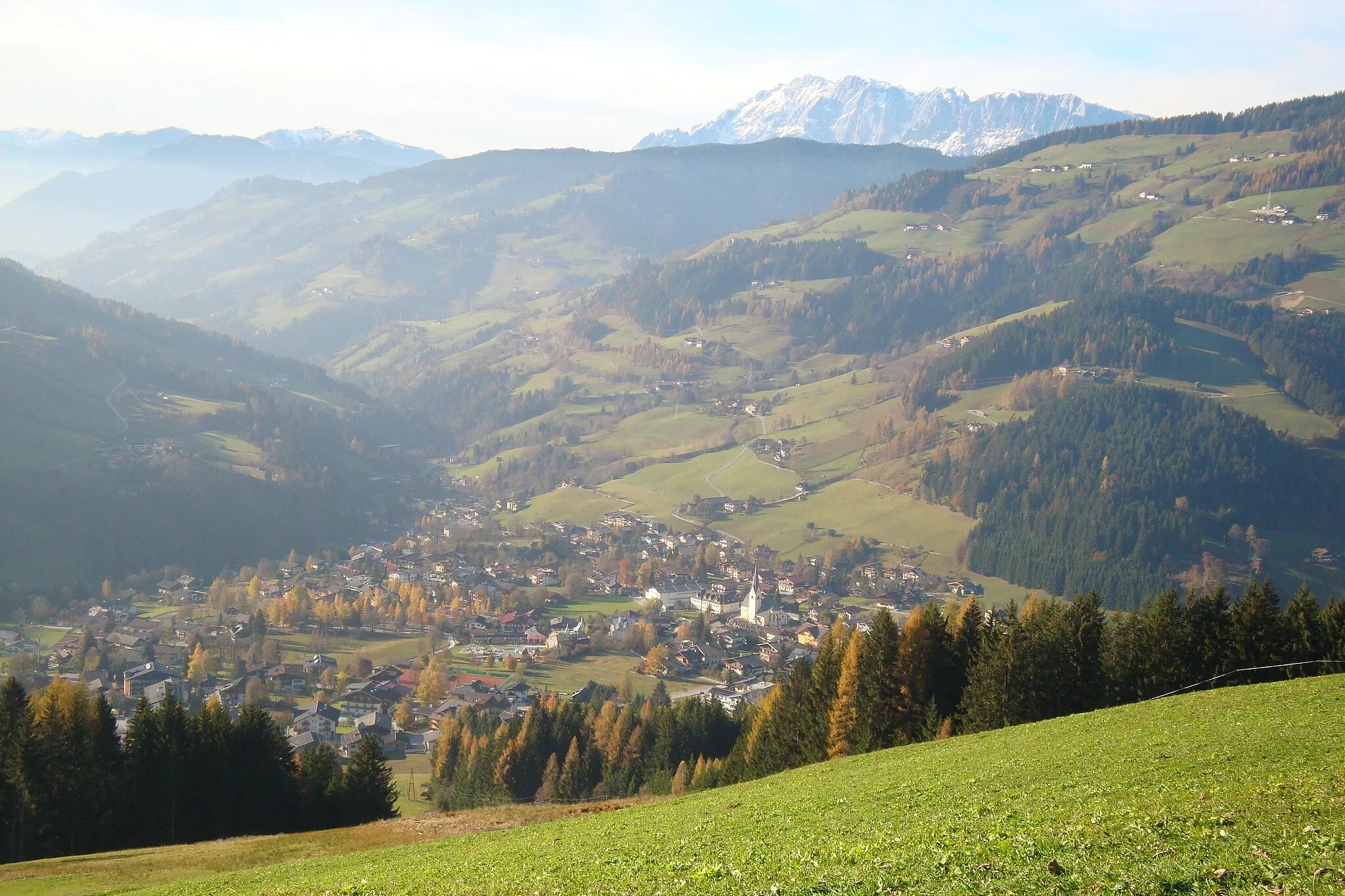 Photo showing: Wagrain im Land-Salzburger Bezirk St. Johann im Pongau