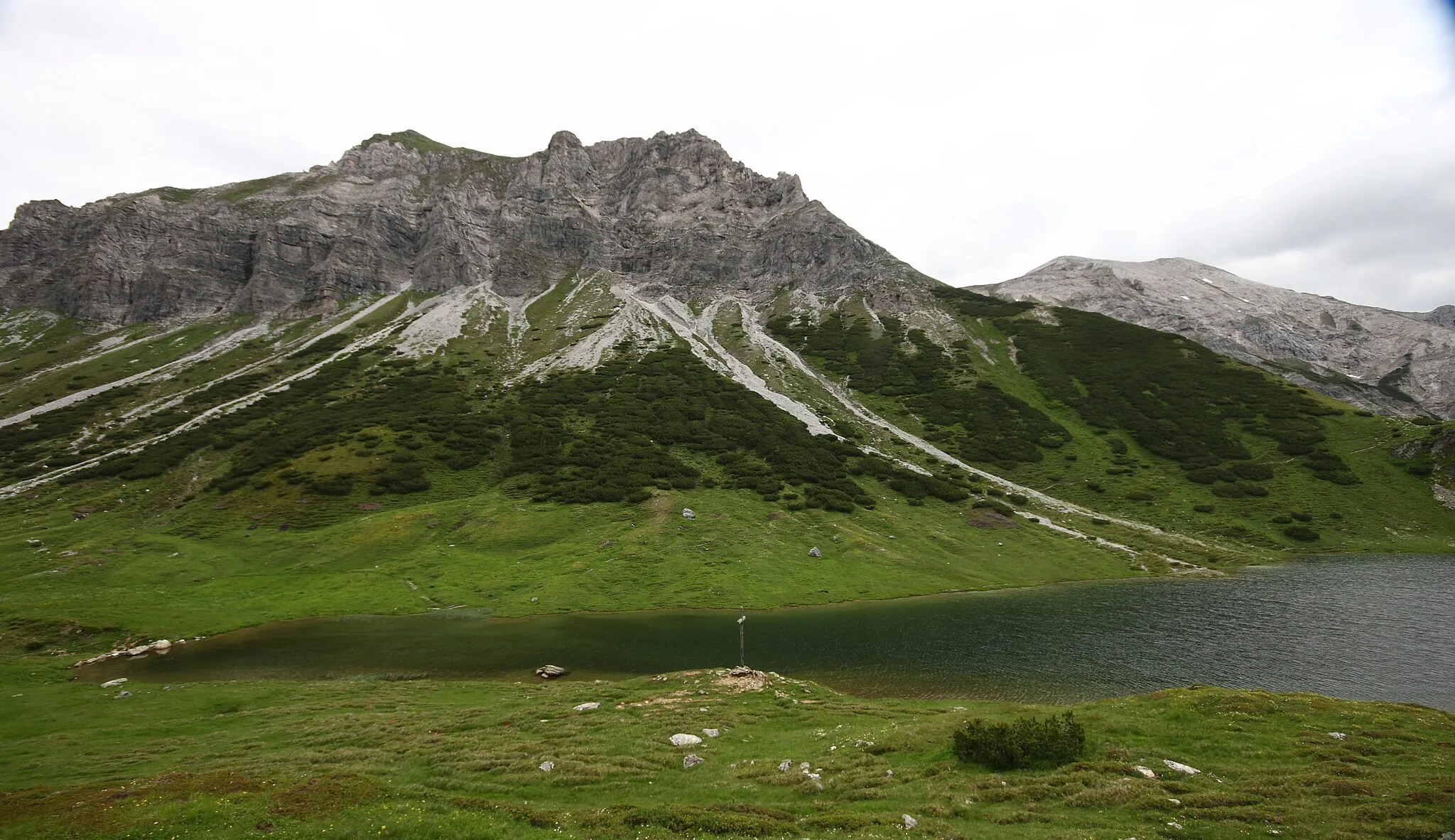 Photo showing: der Oberhüttensee ,Forstau,  Salzburg,  Austria