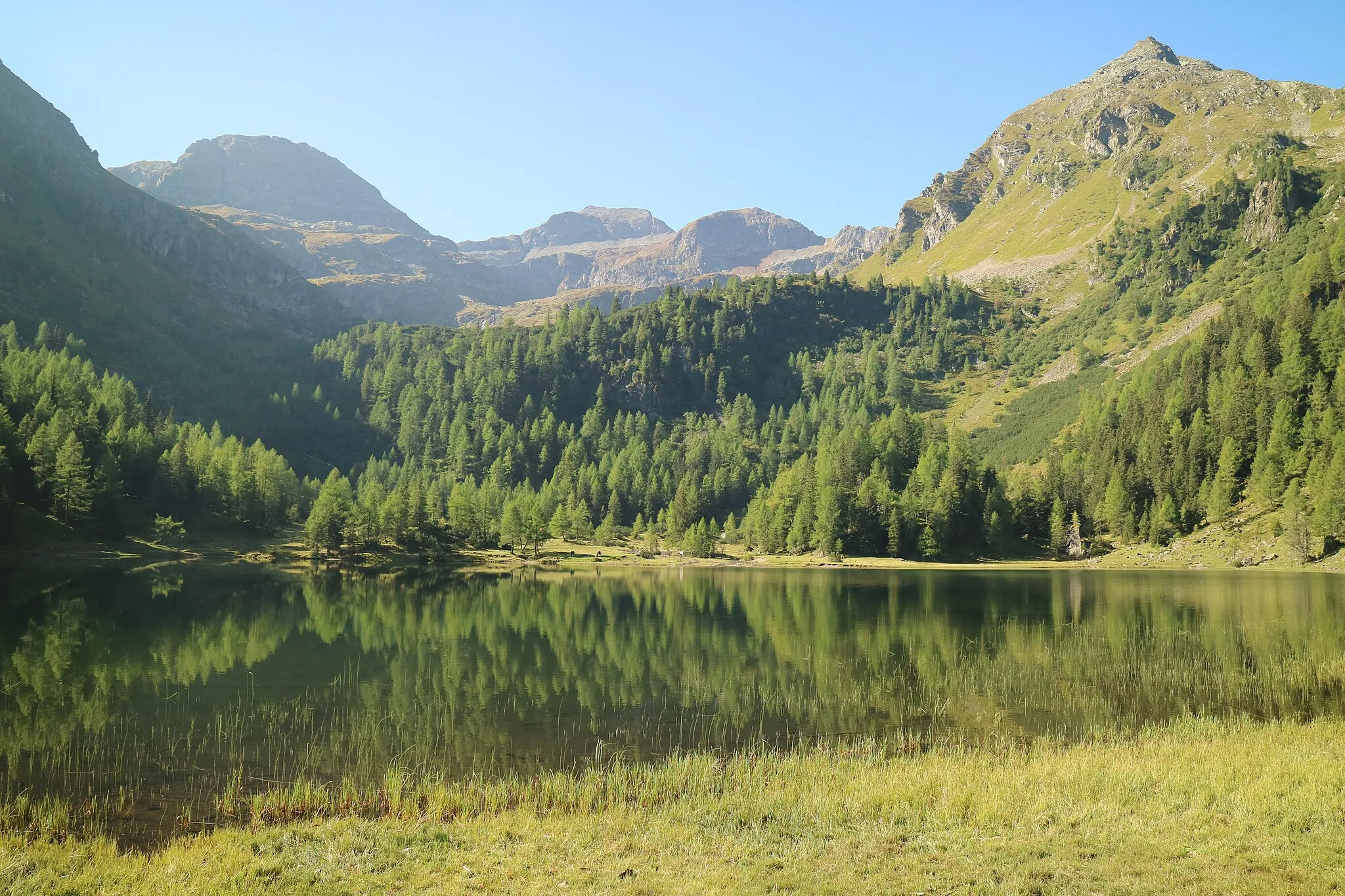 Photo showing: Duisitzkarsee mit Kruckeck, Sauberg, Rotmandlspitze und Murspitzen