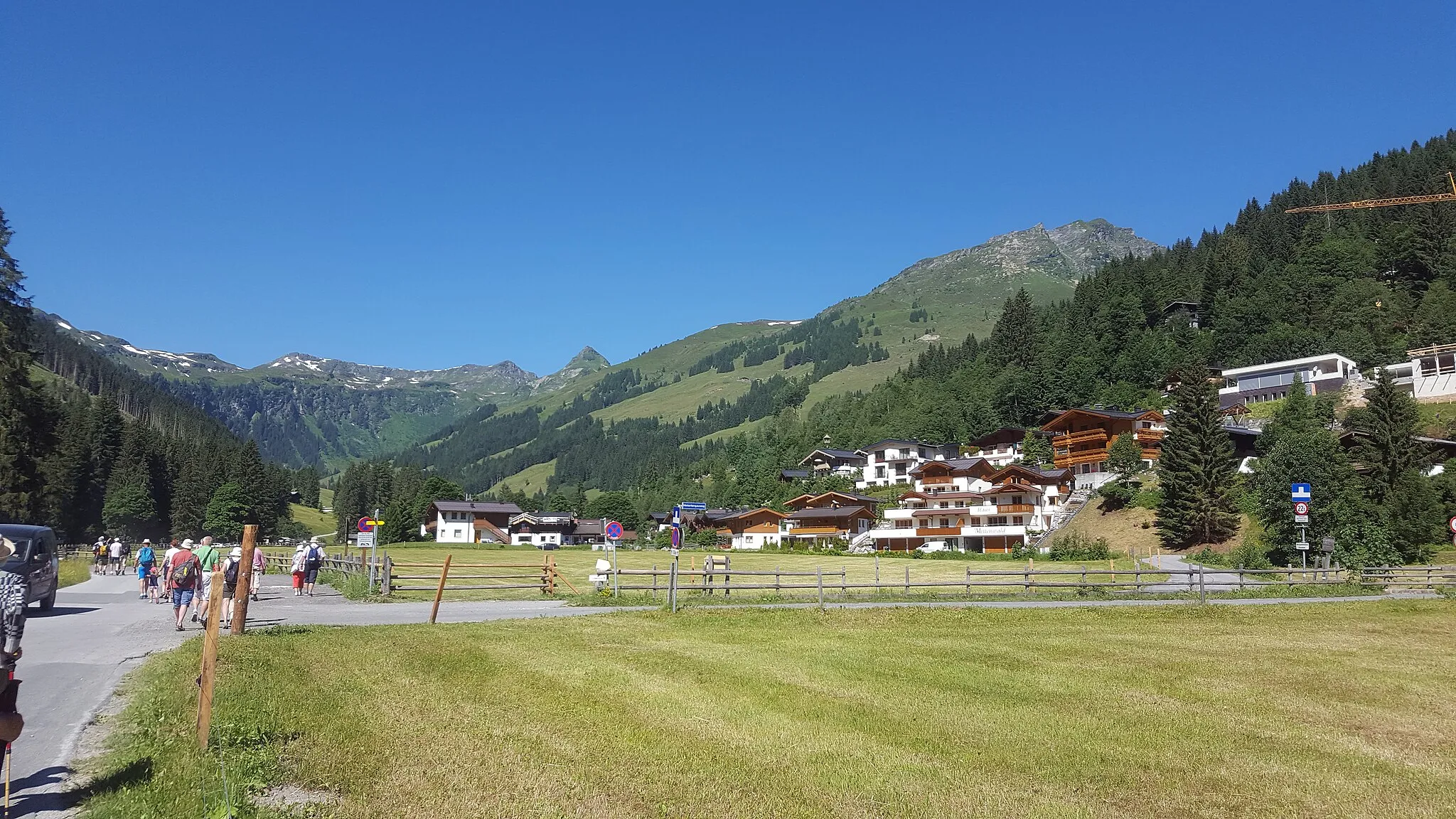 Photo showing: Lengau, Ortsteil von Saalbach-Hinterglemm, Land Salzburg