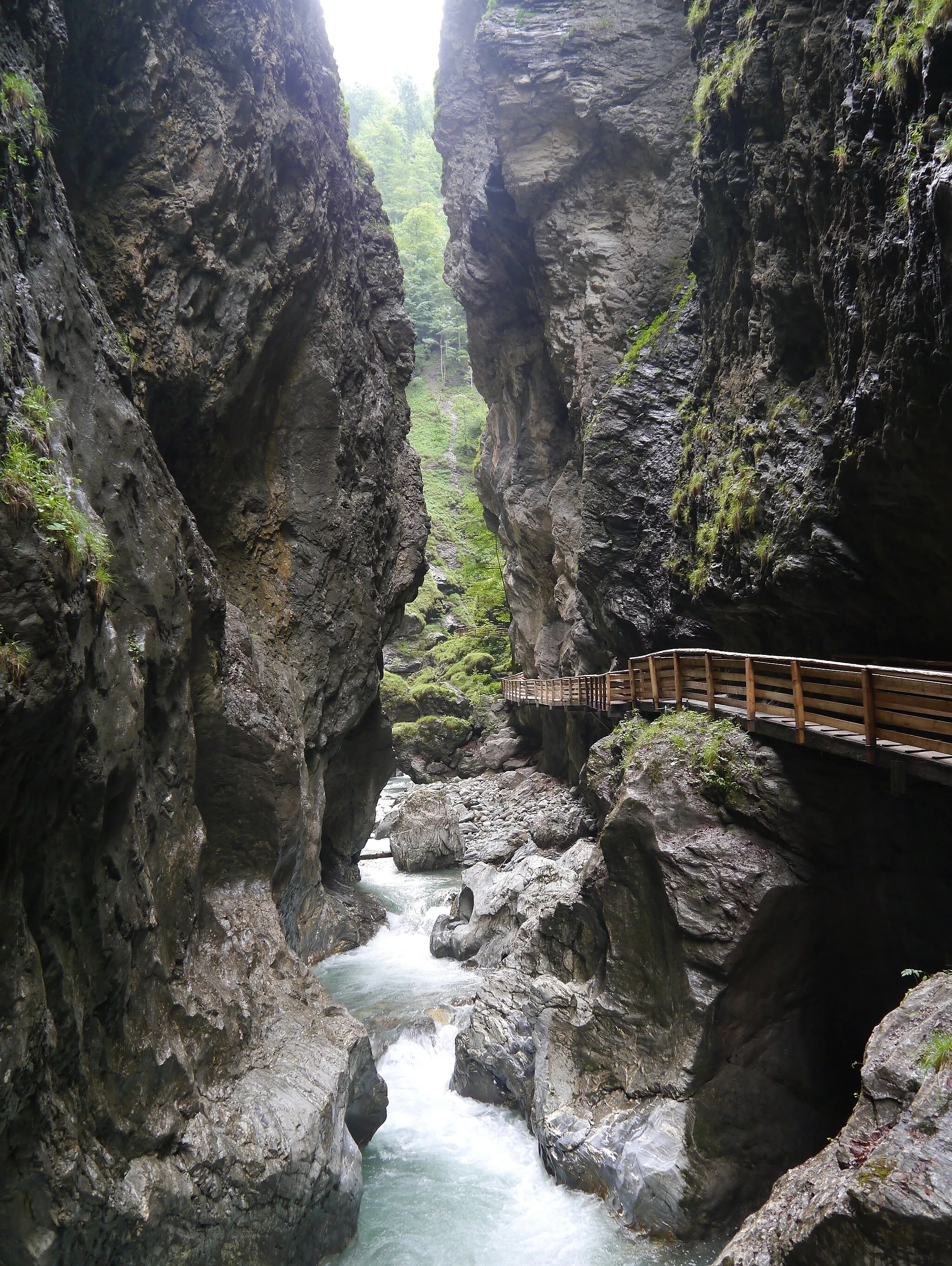 Photo showing: Liechtenstein Ravine, Federal State of Salzburg (Austria)