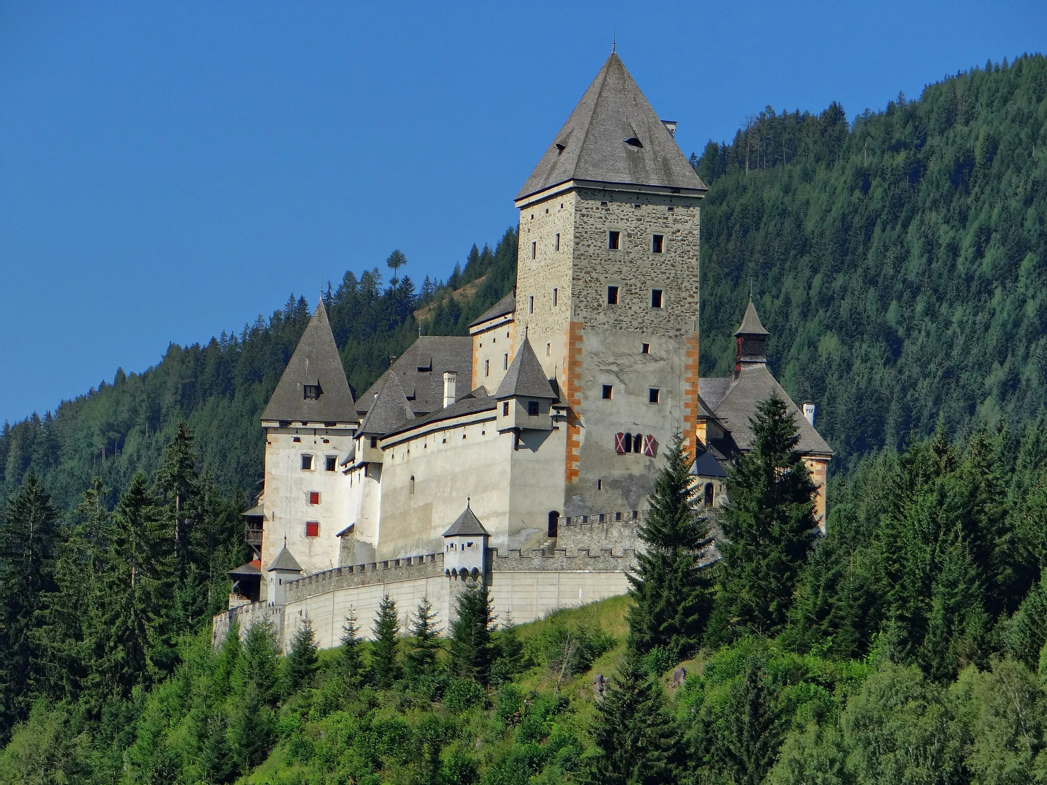 Photo showing: Moosham Castle, Unternberg Austria