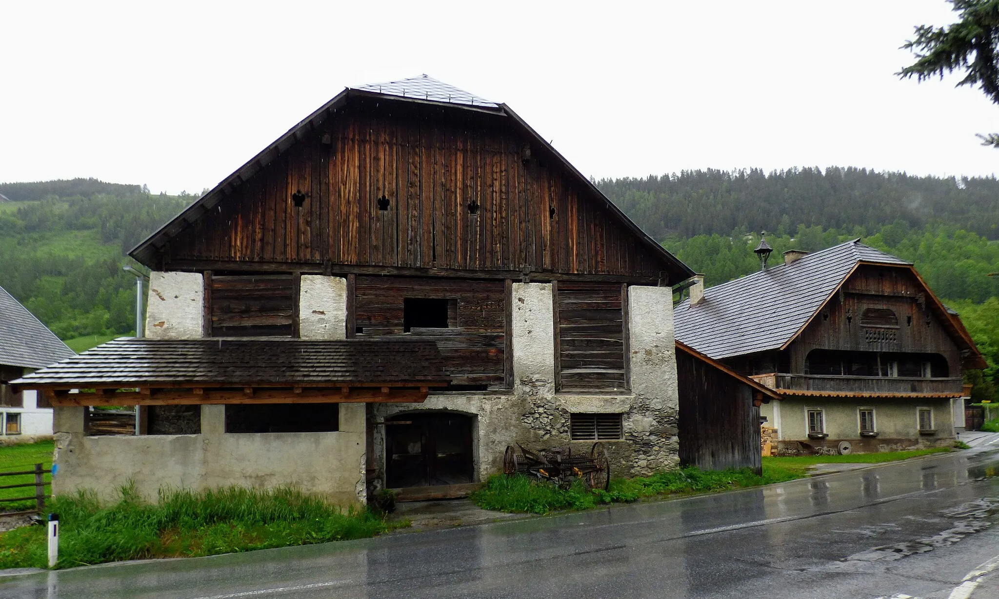 Photo showing: Paarhof Graggabergut, Neggerndorf (Gde. Unternberg, Salzburg)