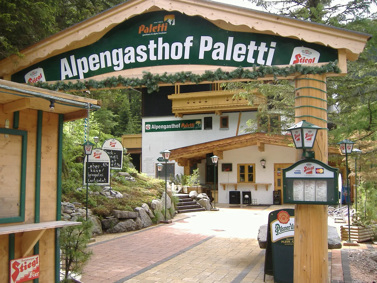 Photo showing: Alpengasthof Paletti, Enzigerboden, Austria