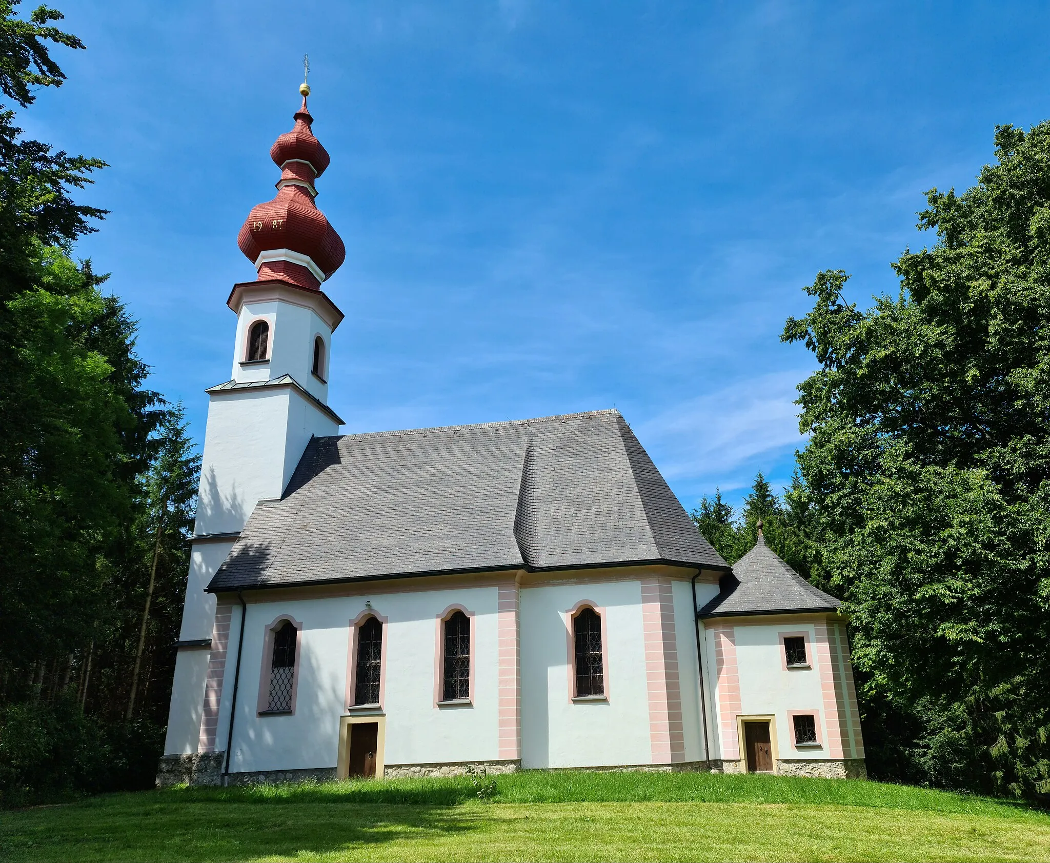 Photo showing: Johannisbergkirche Köstendorf