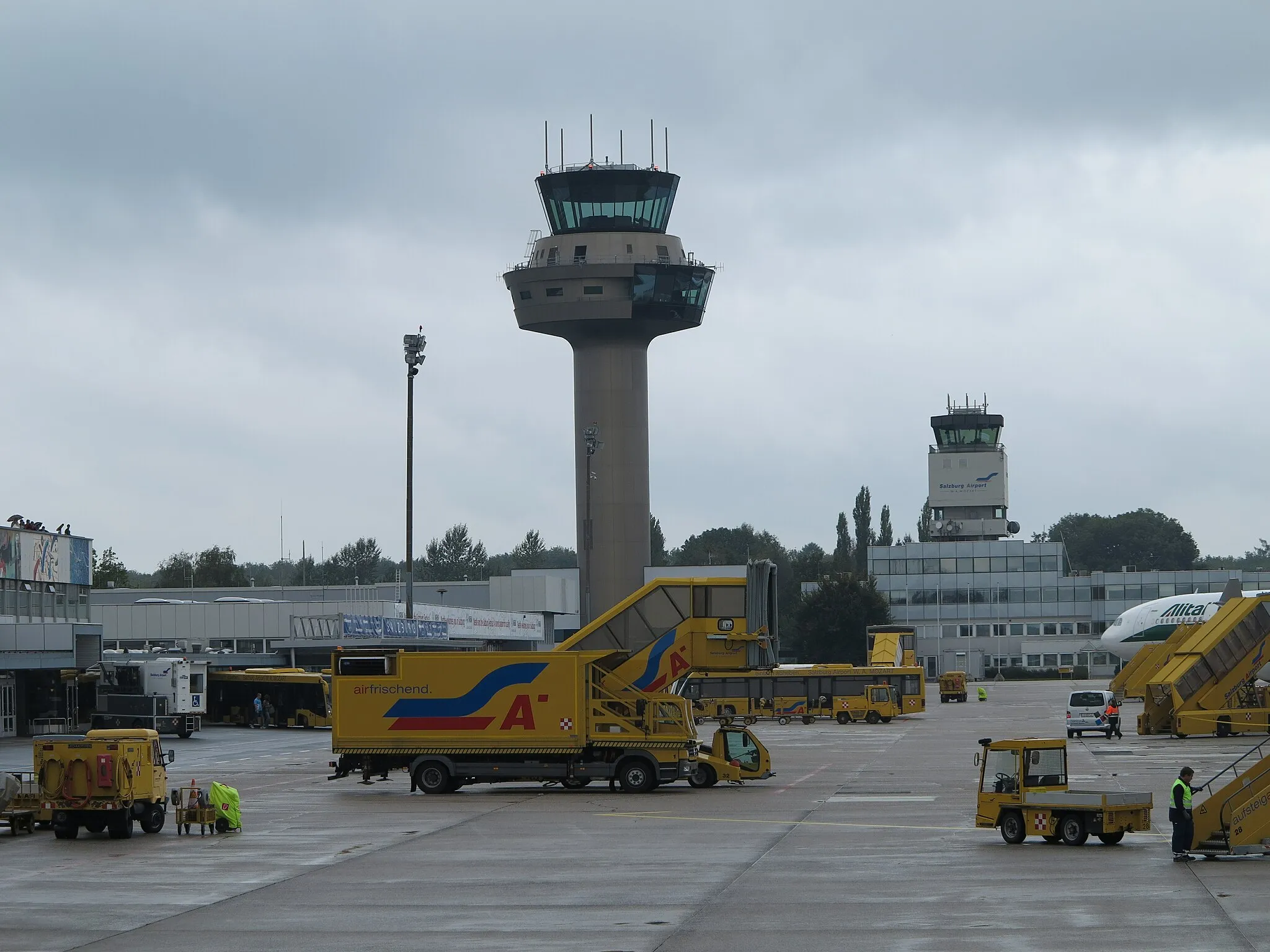 Photo showing: SALZBURG CONTROL TOWER