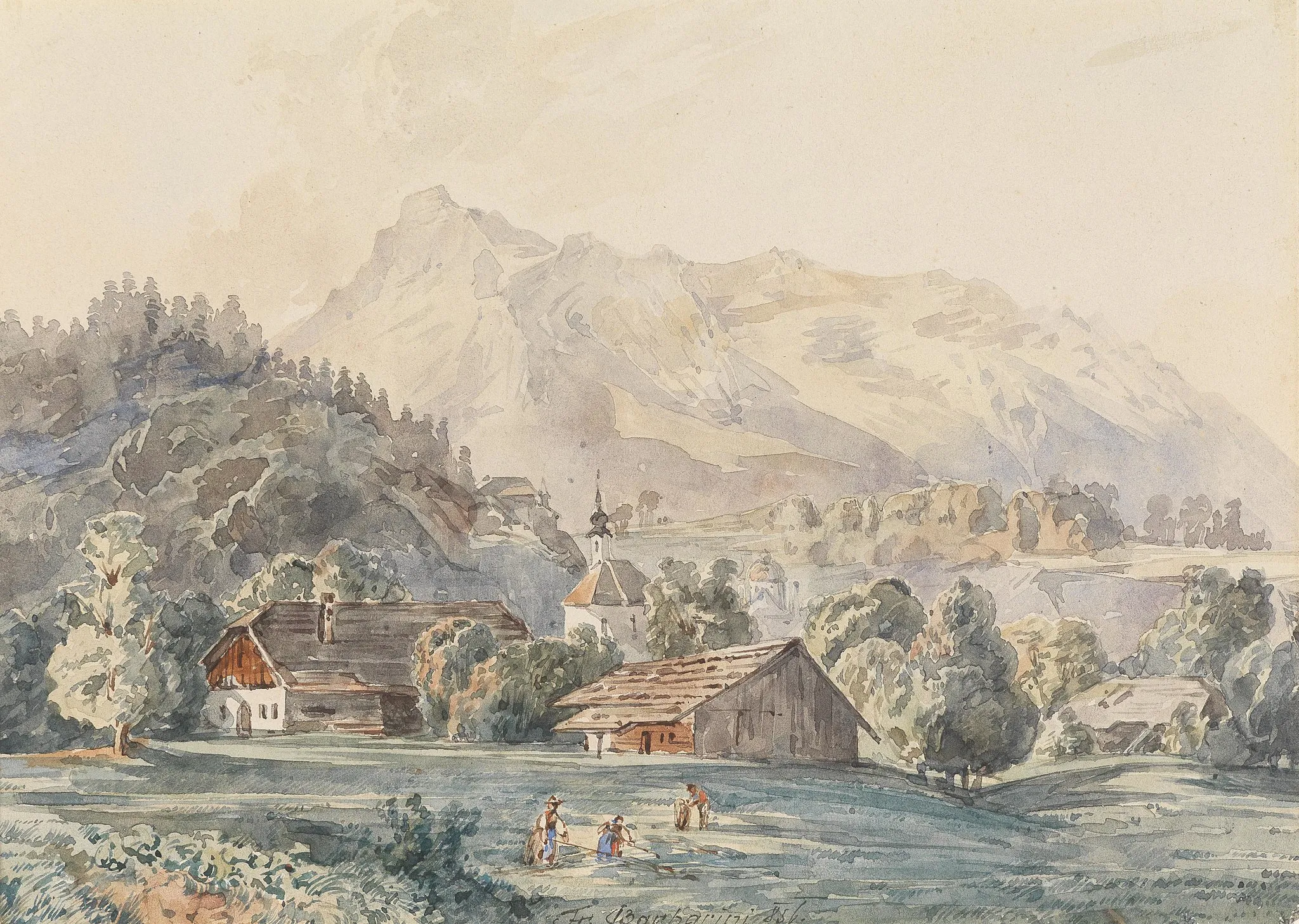 Photo showing: Der Ort Gnigl bei Salzburg