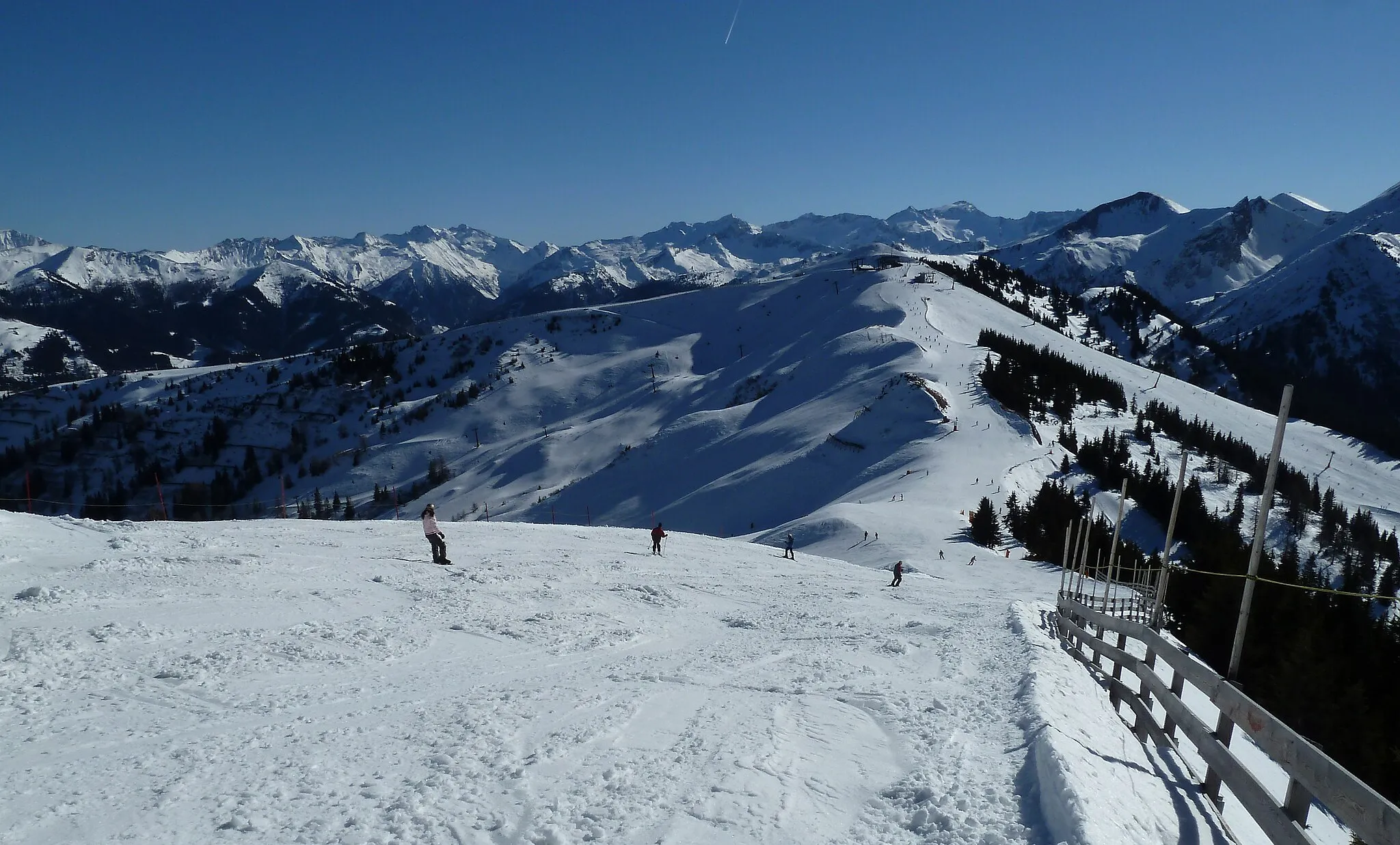 Photo showing: Fulseck, Dorfgastein, ski resort in the Gastein valley, Salzburg (state), Austria