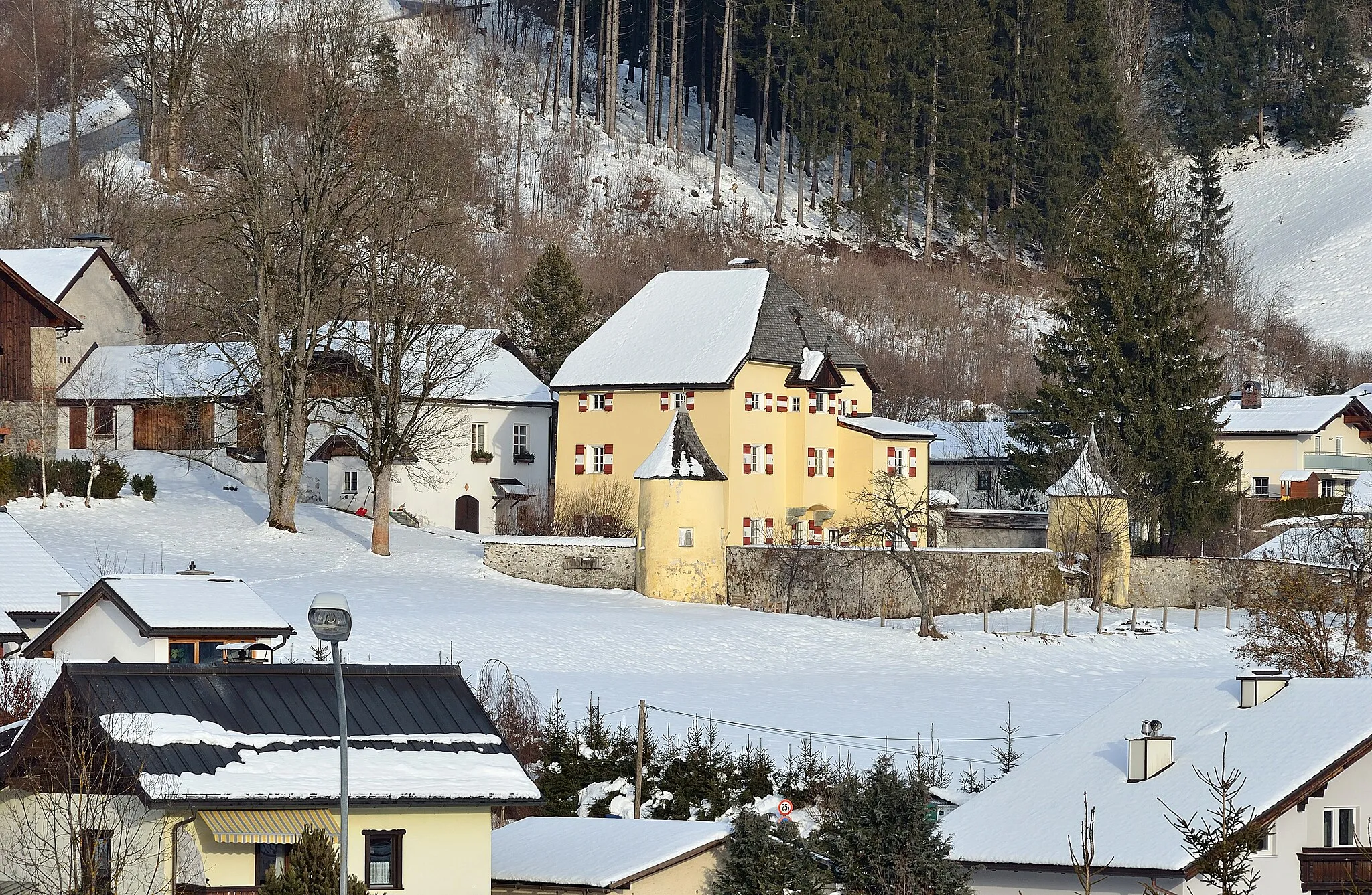 Photo showing: Manor Schloss Mauer, Radstadt, Salzburg