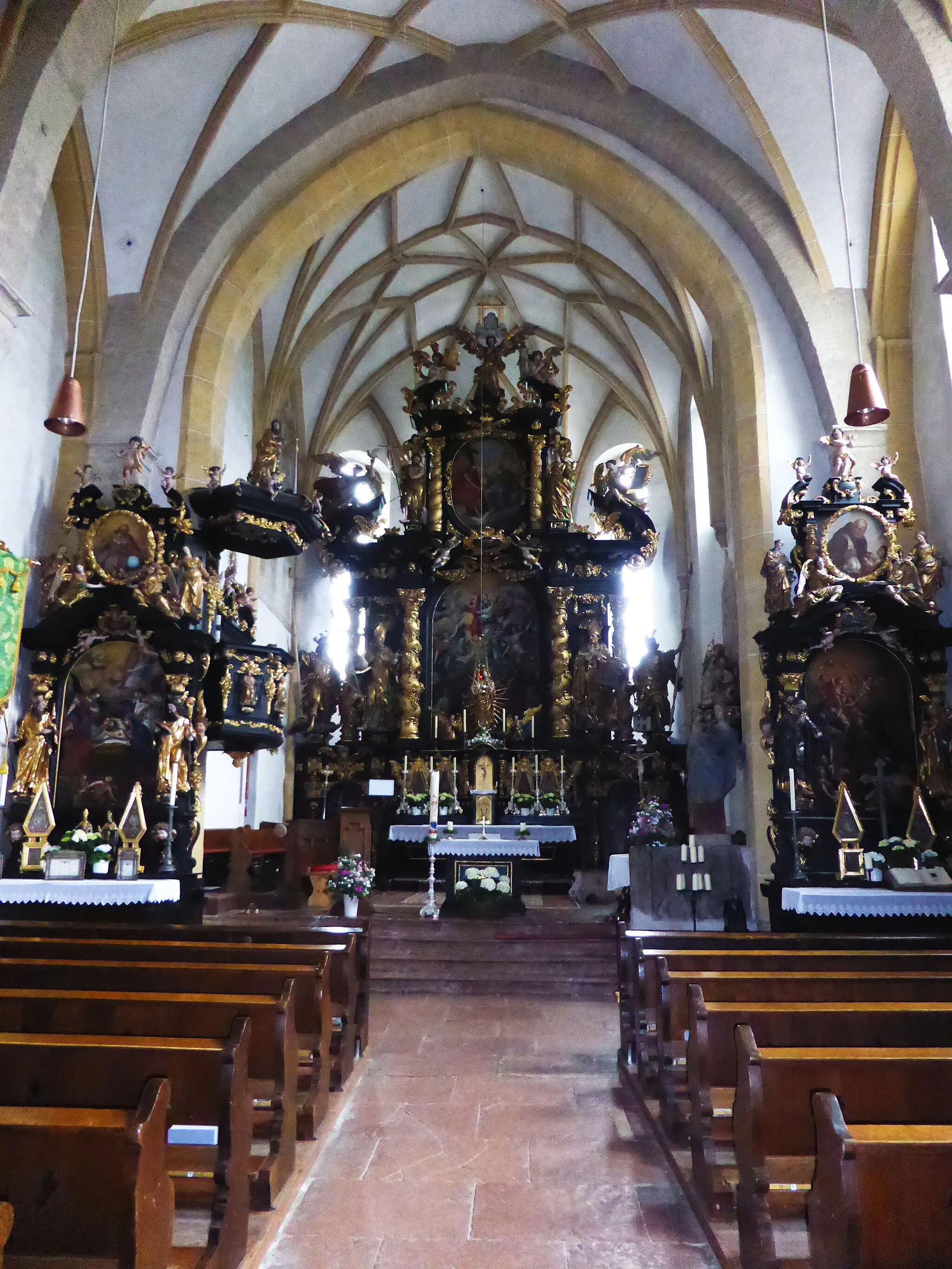 Photo showing: Kath. Filialkirche Mariae Himmelfahrt in Irrsdorf