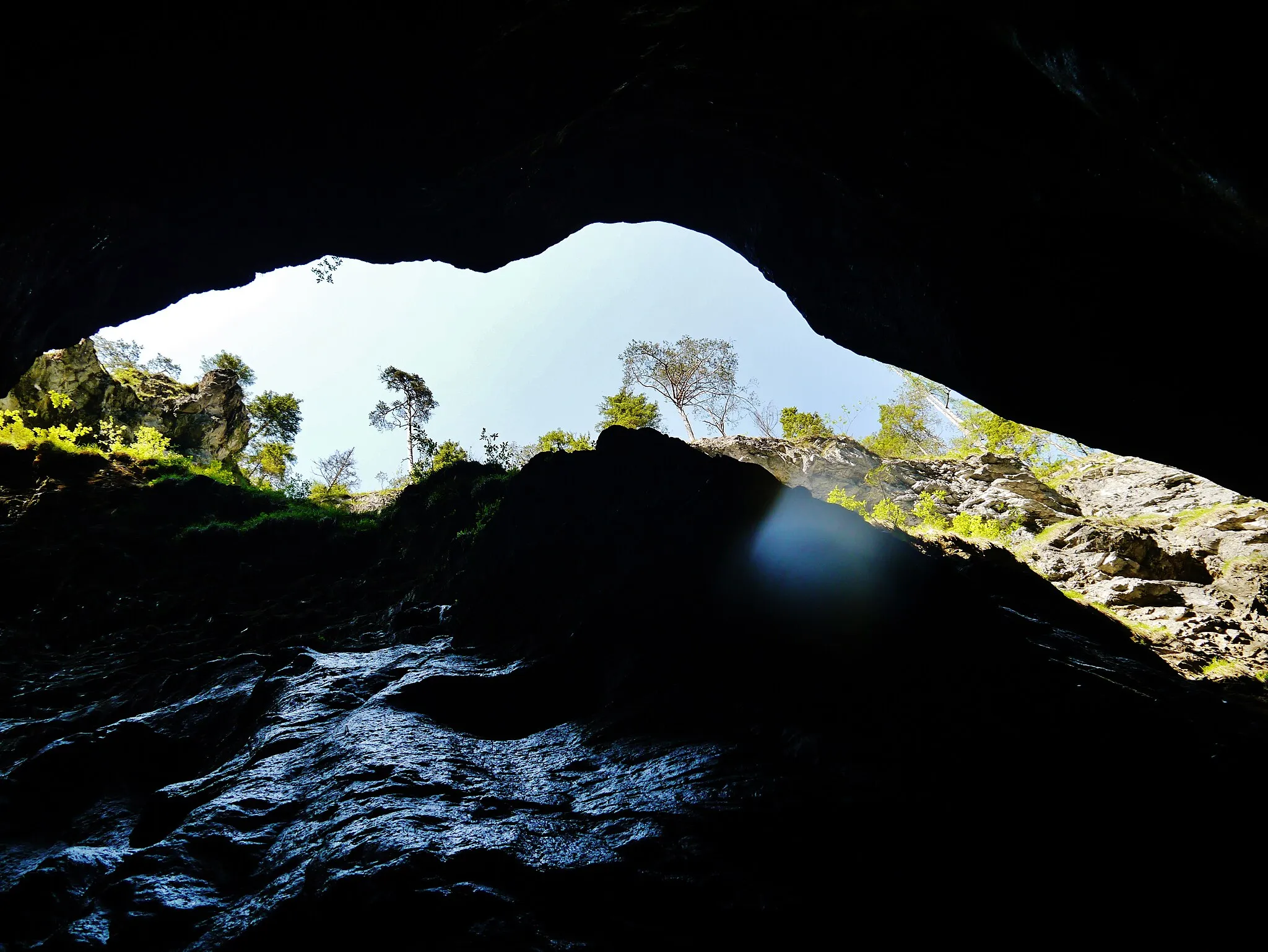 Photo showing: Vorderkaser Ravine, St. Martin near Lofer, Salzburg, Austria