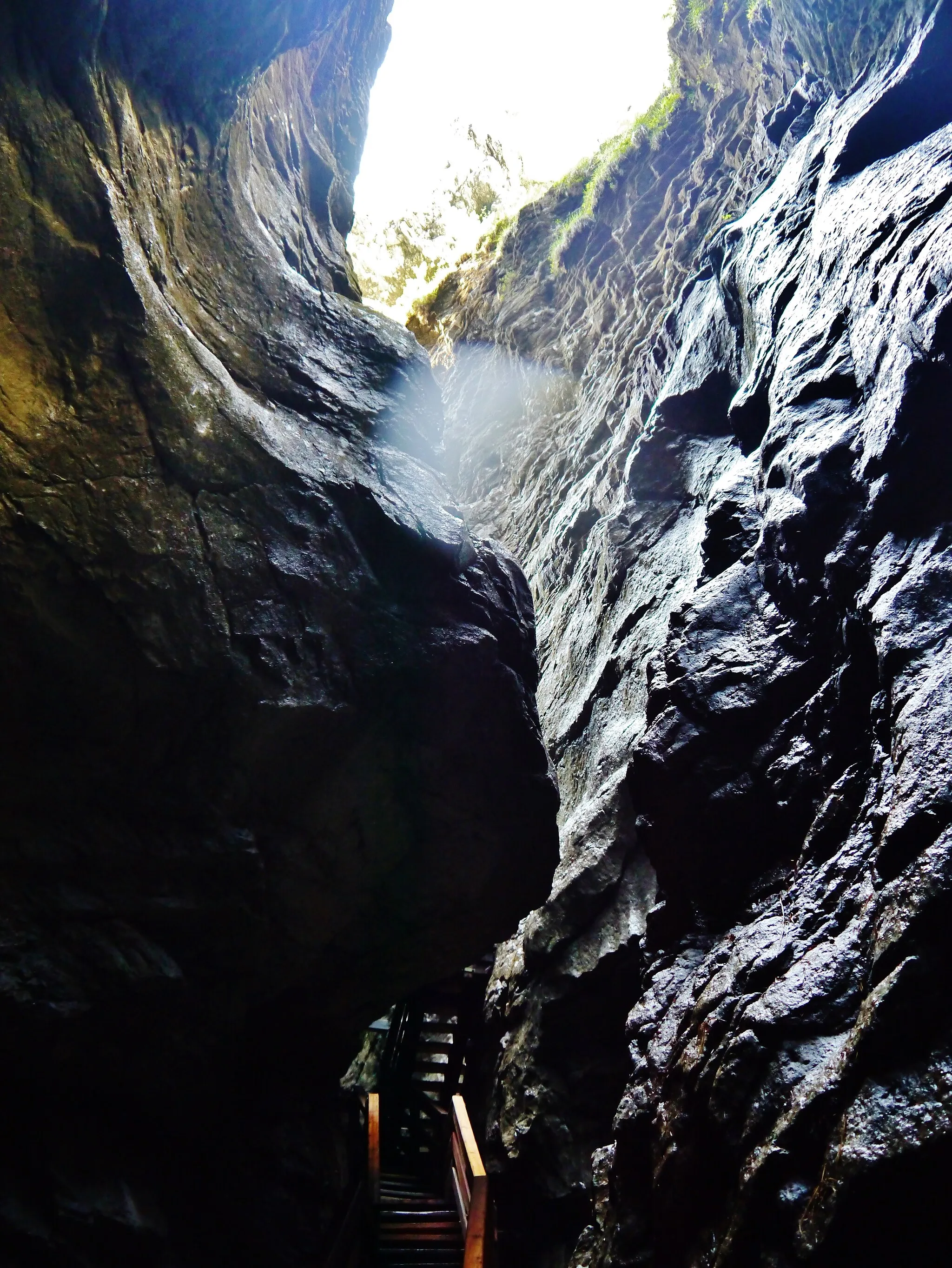 Photo showing: Vorderkaser Ravine, St. Martin near Lofer, Salzburg, Austria