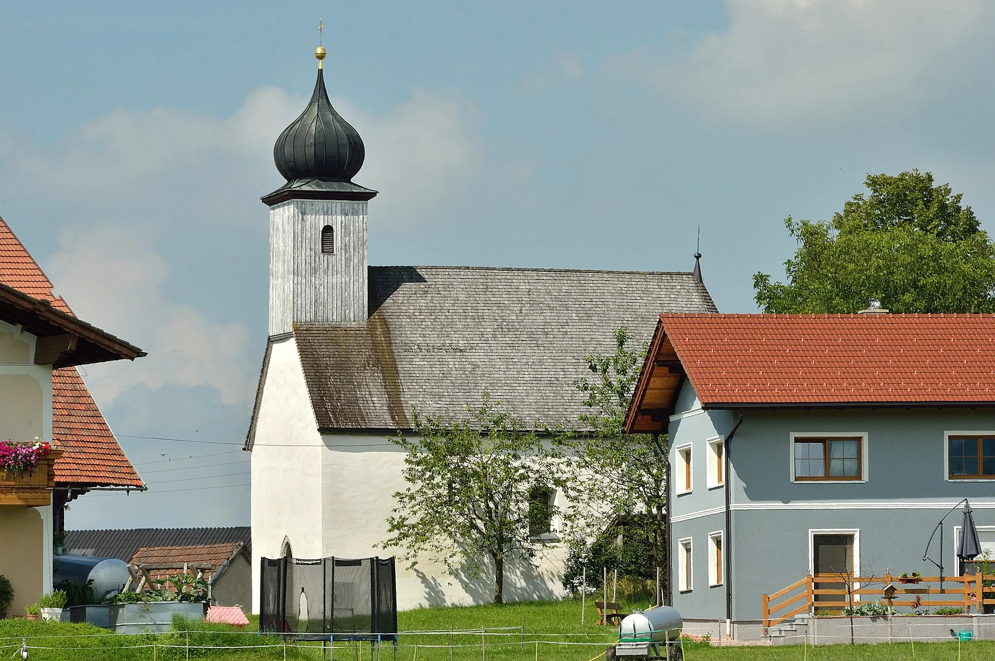 Photo showing: Filialkirche hl. Jakobus der Ältere in Unzing, Gemeinde Eugendorf, Salzburg