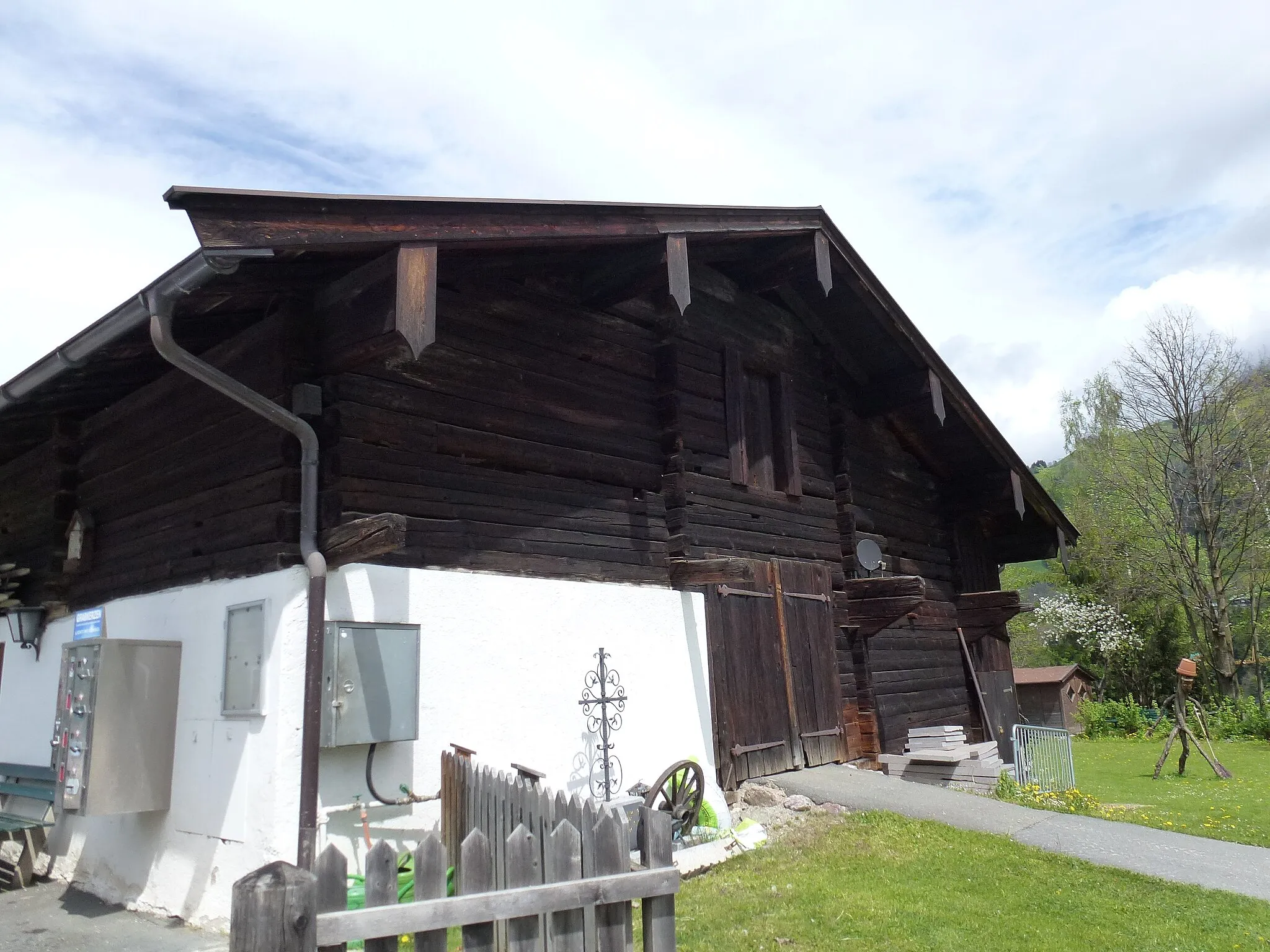 Photo showing: Wirtschaftsgebäude des Mesnerhauses - Lebenbergweg 4, Kitzbühel