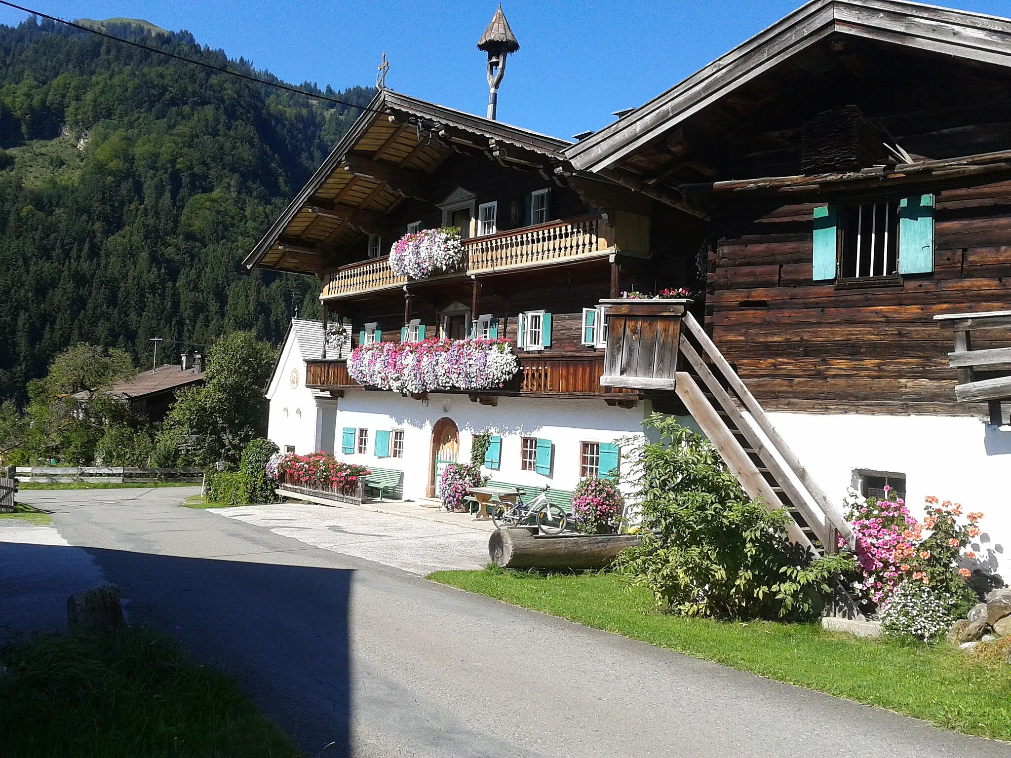 Photo showing: Auerhof, Aurach, Bezirk Kitzbühel, Österreich
