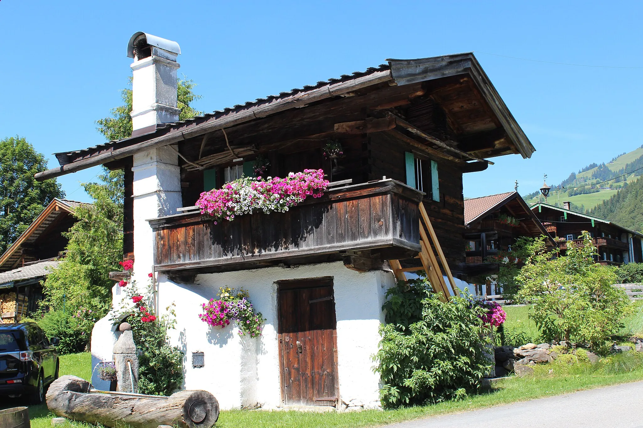 Photo showing: Waschhaus mit Machkammer und Backofen, Auern