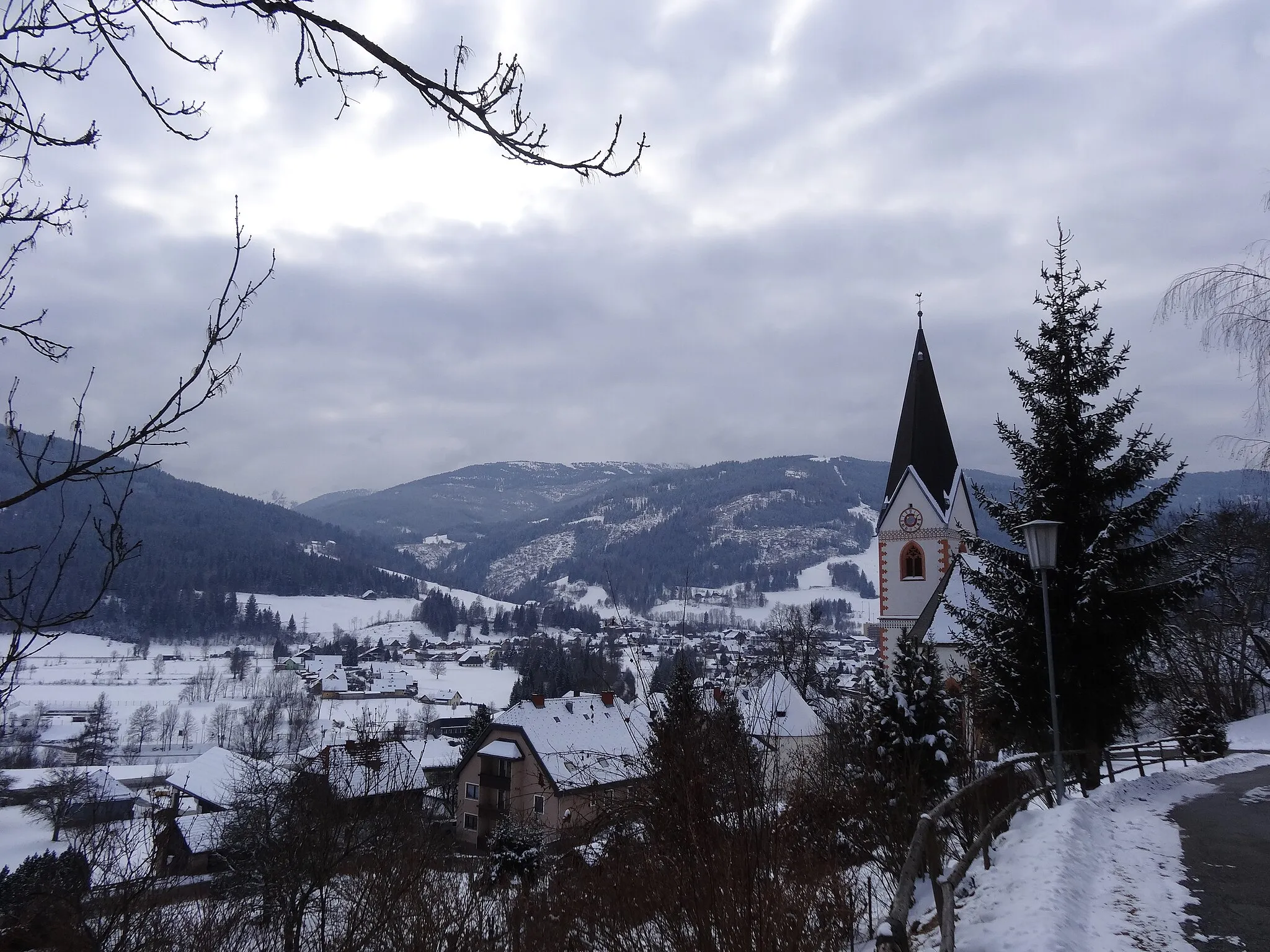 Photo showing: Blick auf Sankt Georgen ob Murau