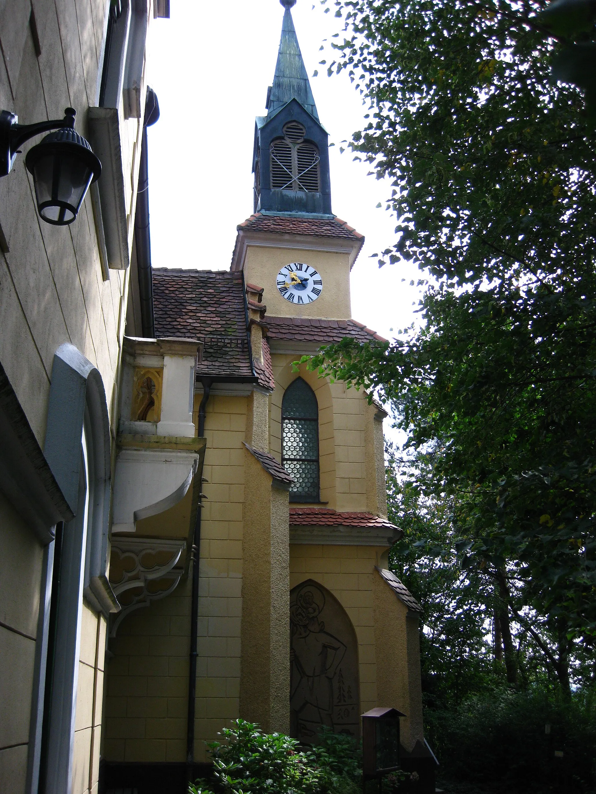 Photo showing: Graz VIII Kath Filialkirche Schmerzhafte Muttergottes