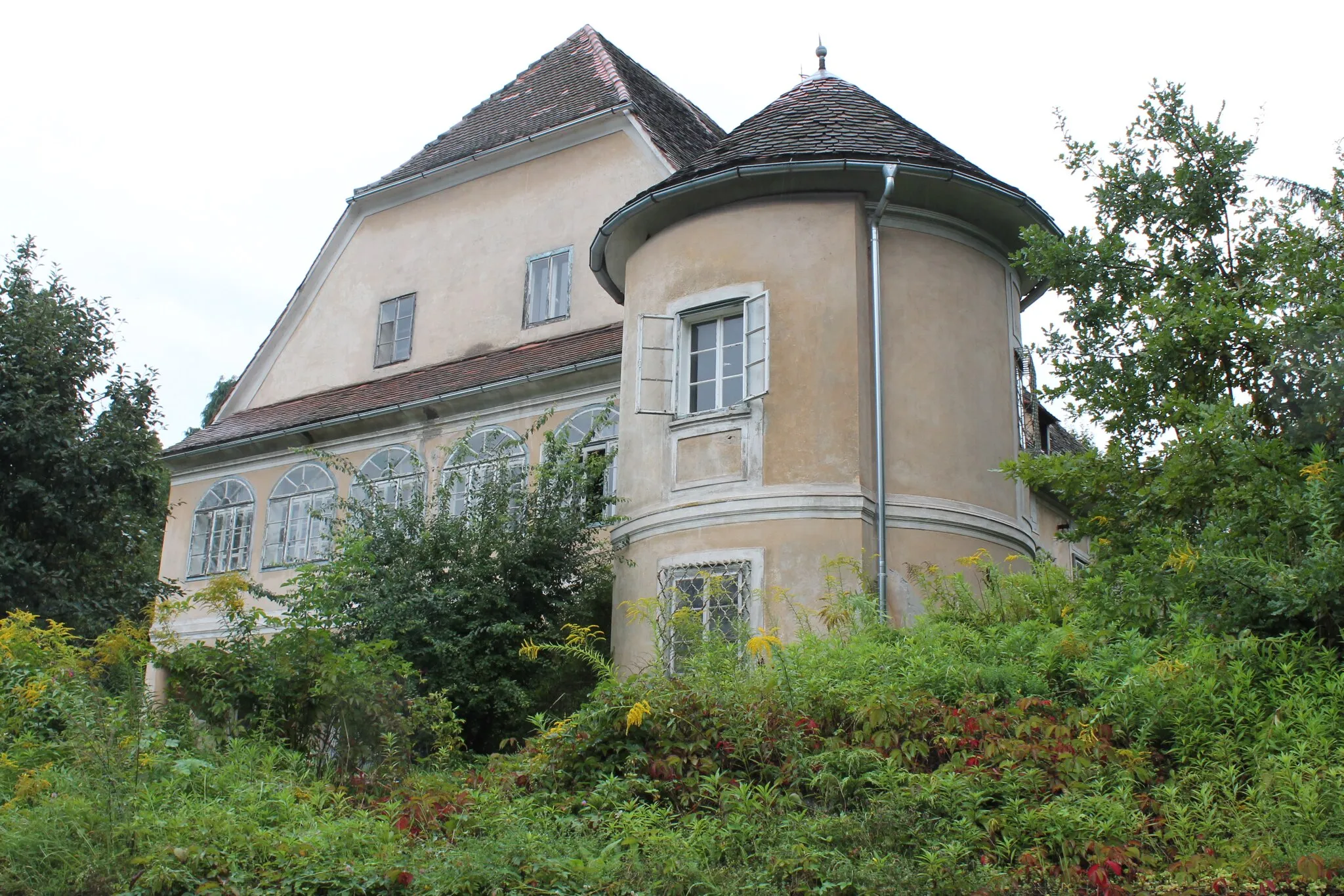 Photo showing: Schloss Talhof in der Katastralgemeinde Gößgraben-Göß in Leoben