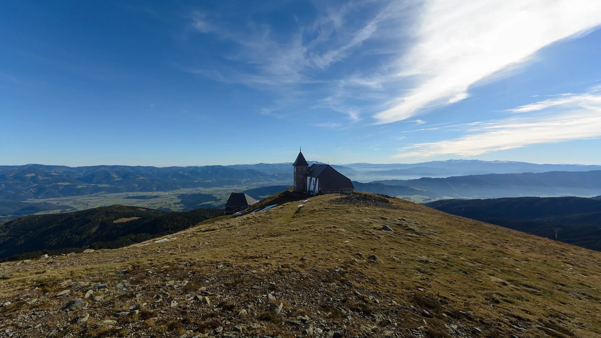 Photo showing: Maria Schnee pilgrimage church at the Hochalm near Seckau, Styria, Austria