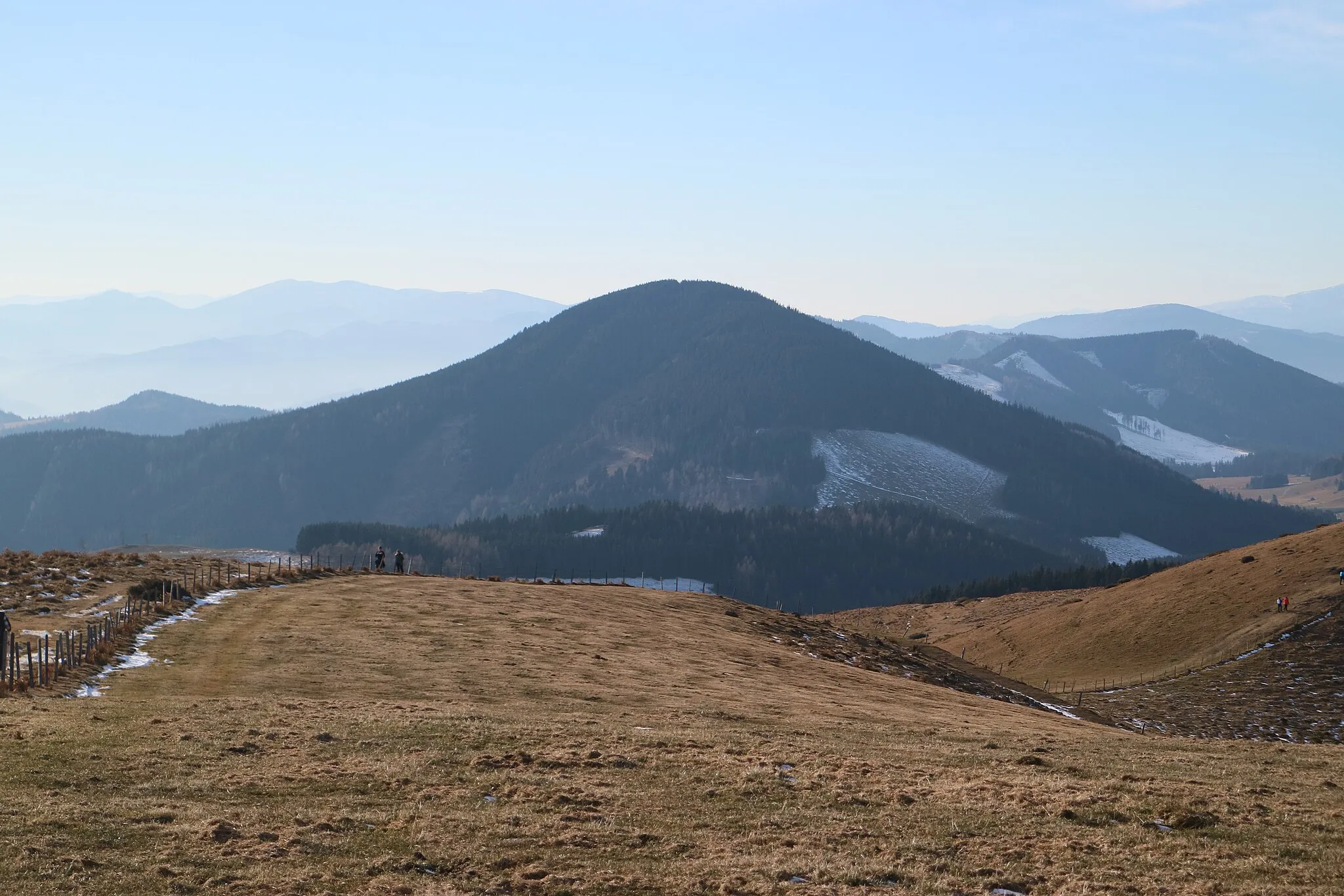 Photo showing: Blick vom Plankogel zum Osser, Grazer Bergland, Steiermark