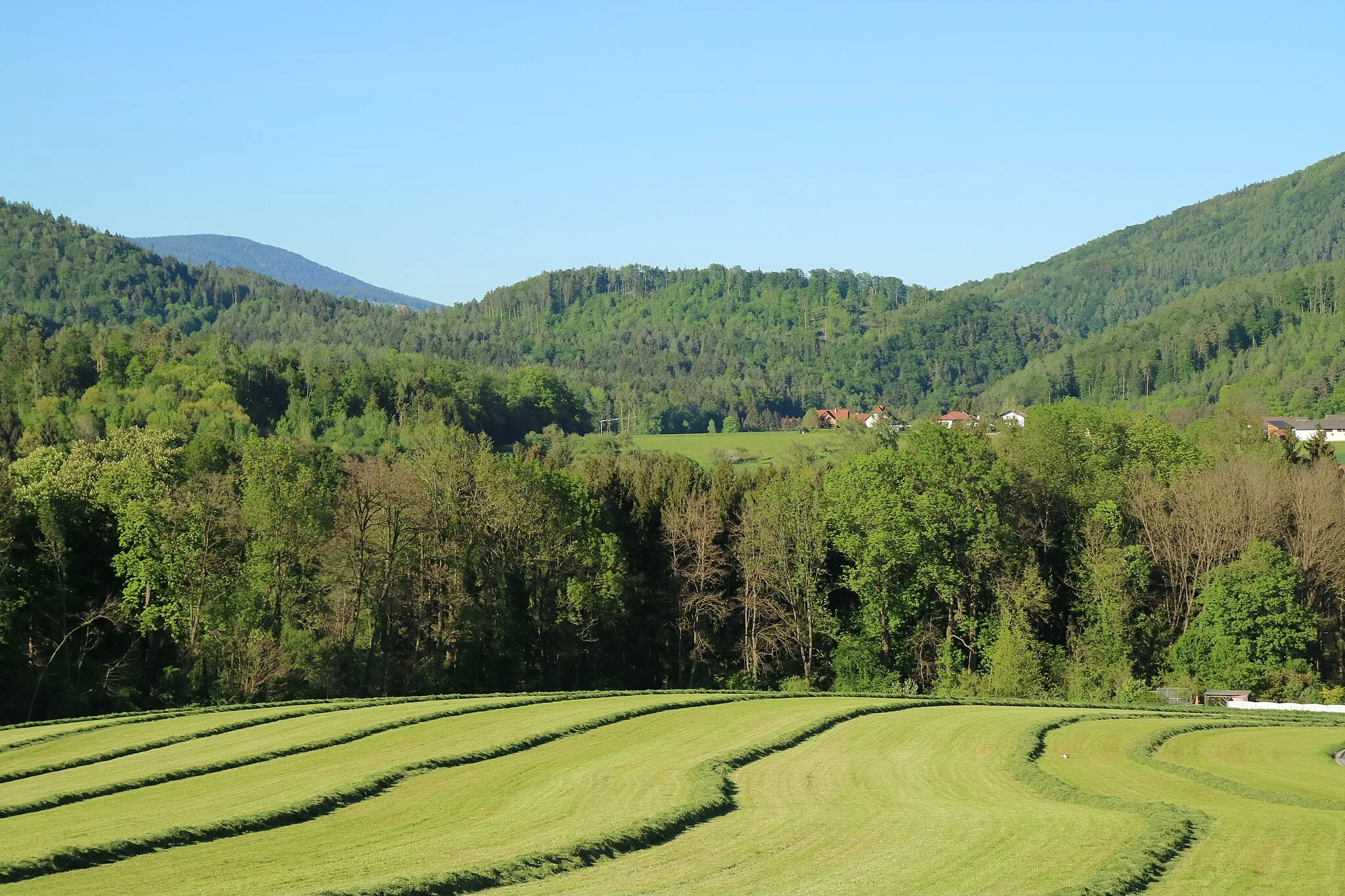 Photo showing: Frauenkogel von Südwesten (Eck), Gemeinde Thal bei Graz, Steiermark