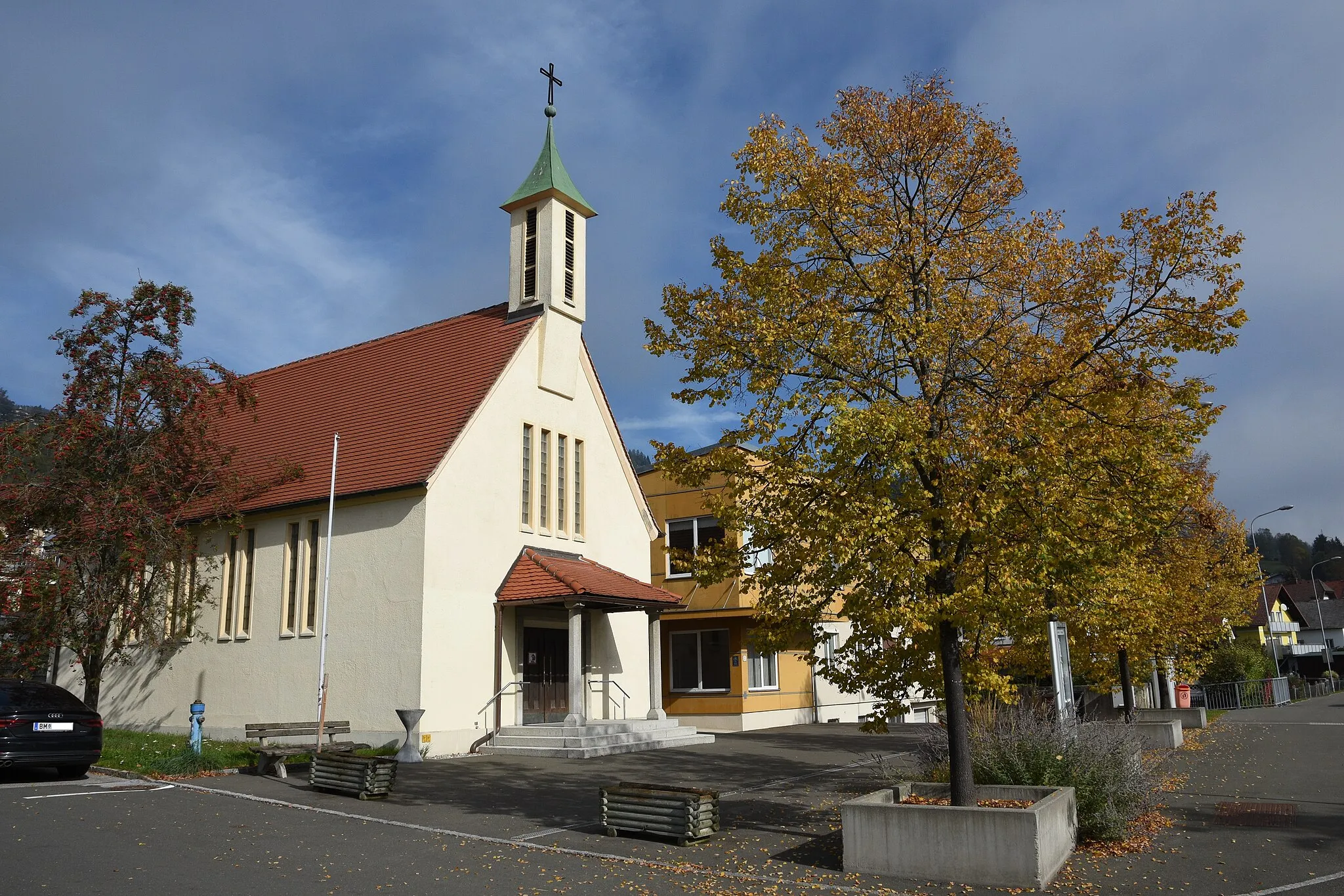 Photo showing: Evangelische Pfarrkirche A.B. Kindberg