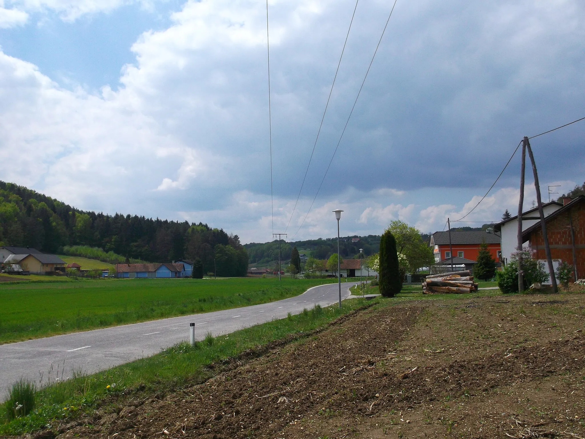 Photo showing: Matjaševci (prekmurian: Matjašovci), Kuzma municipality, Prekmurje (Slovenia)