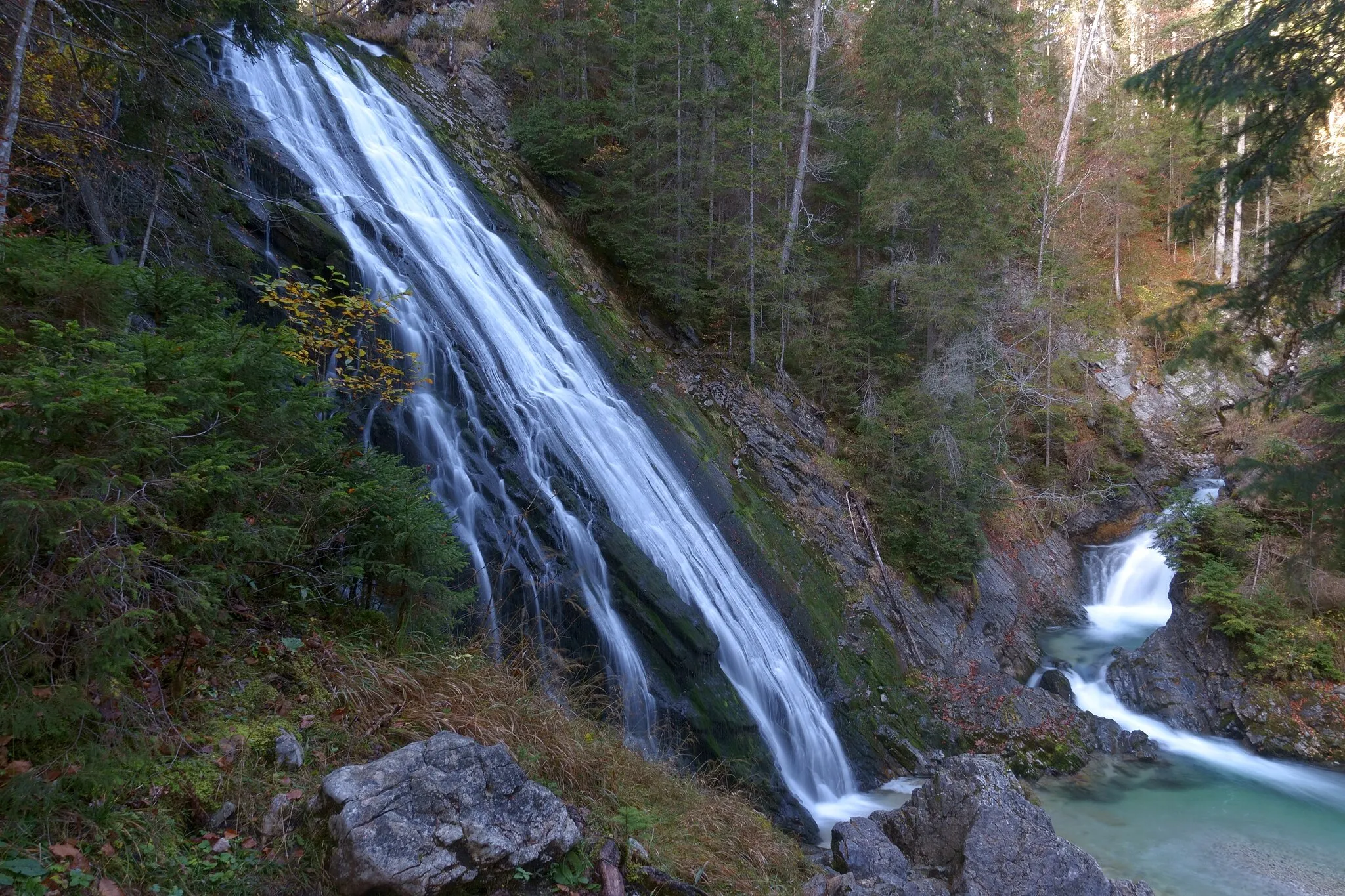 Photo showing: Tauplitzer Wasserfall, Bad Mitterndorf, Österreich