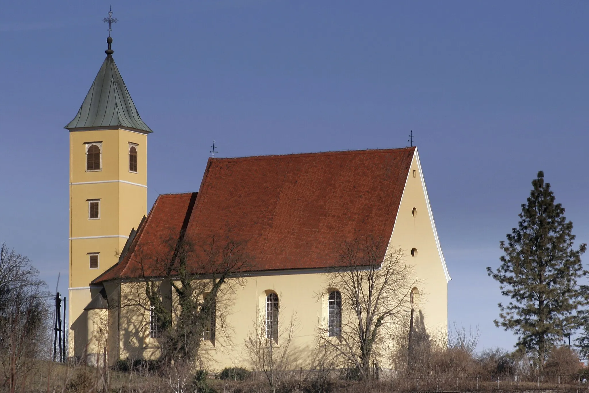 Photo showing: Kath. Filialkirche hl. Martin/Schlosskirche