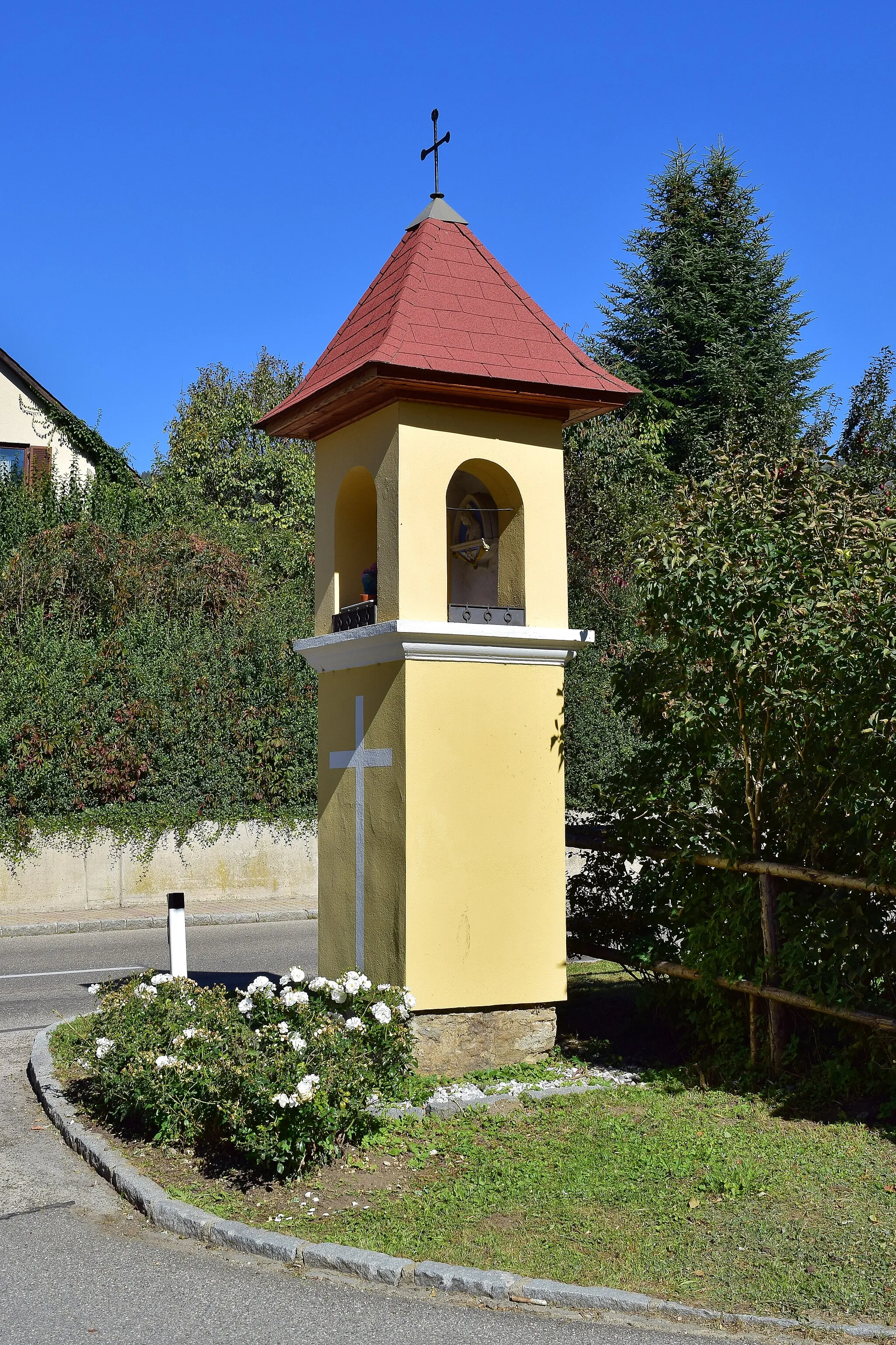 Photo showing: Bildstock Ecke Fohnsdorfer und Reifensteiner Straße in Pöls