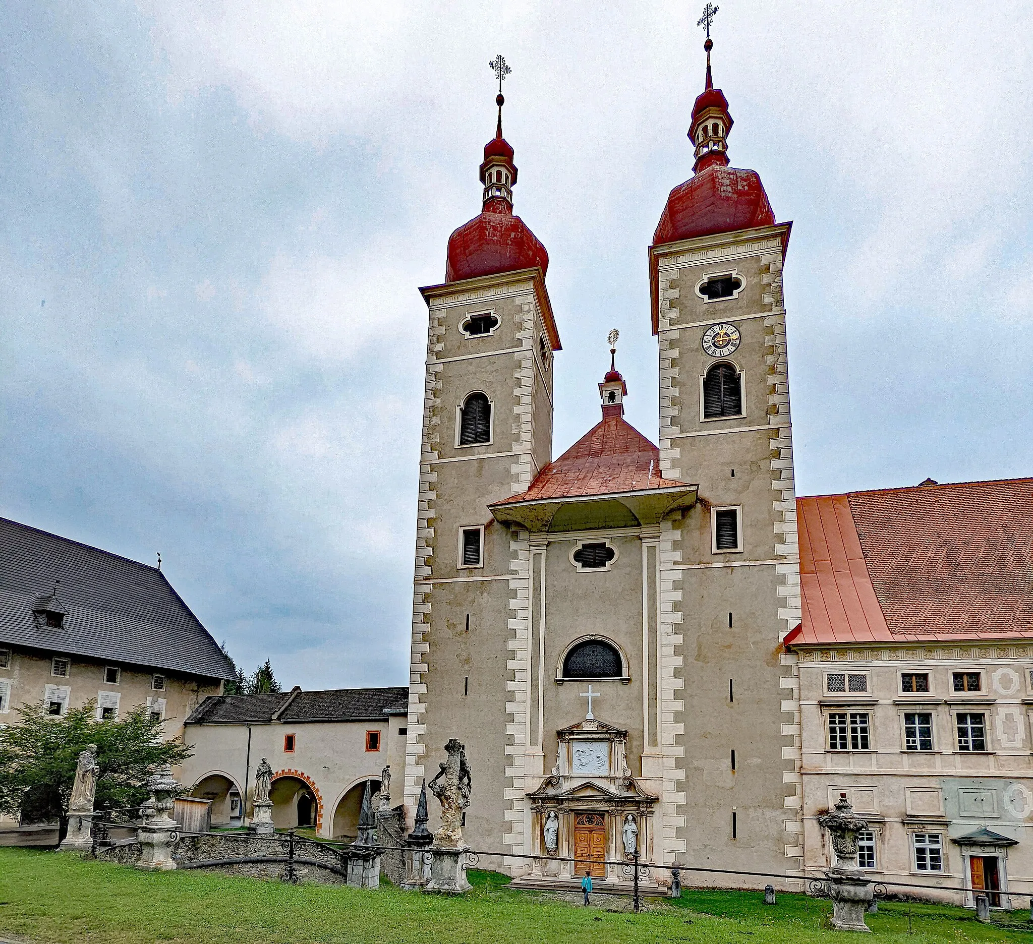 Photo showing: Stiftskirche St. Lambrecht