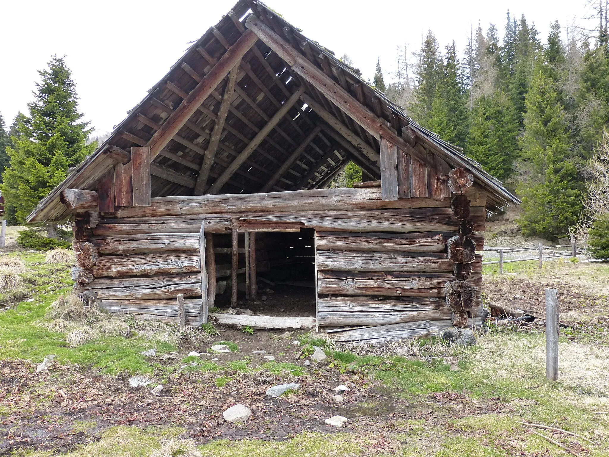 Photo showing: Lachtal-alpine pasture hut