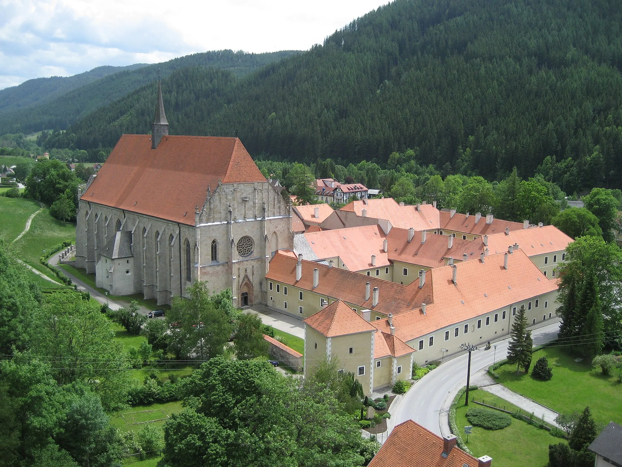 Photo showing: Ehemaliges Stift Neuberg an der Mürz, Steiermark, Österreich (Neuberg an der Mürz, Styria, Austria)

This media shows the protected monument with the number 9659 in Austria. (Commons, de, Wikidata)