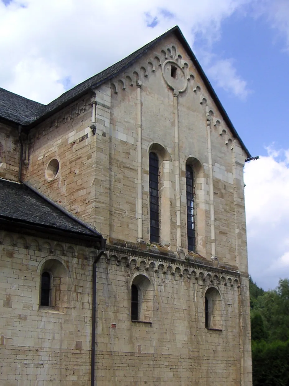 Photo showing: Facade of the Gurk cathedral, Carinthia, Austria