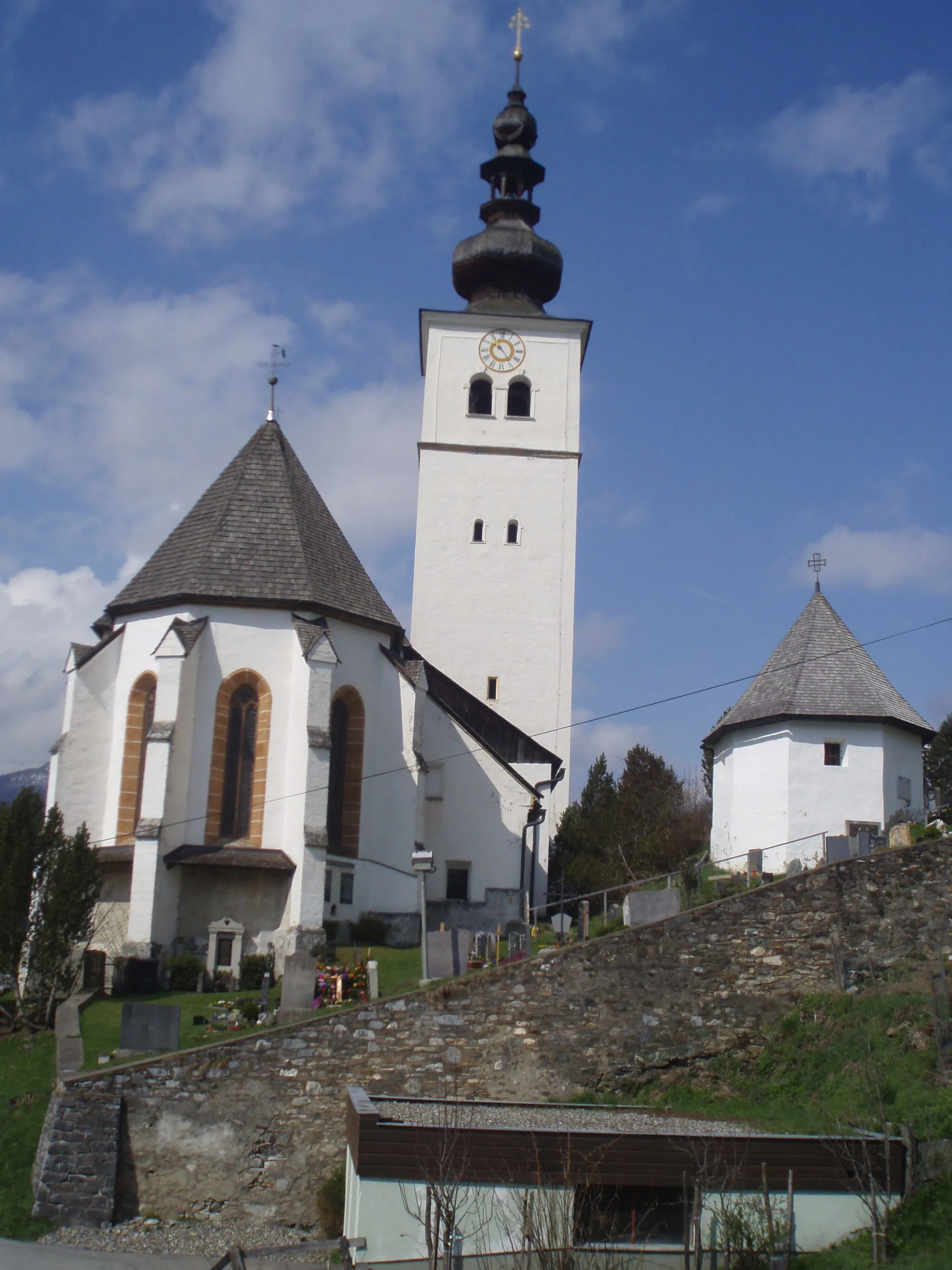 Photo showing: Kath. Pfarrkirche hl. Bartholomäus