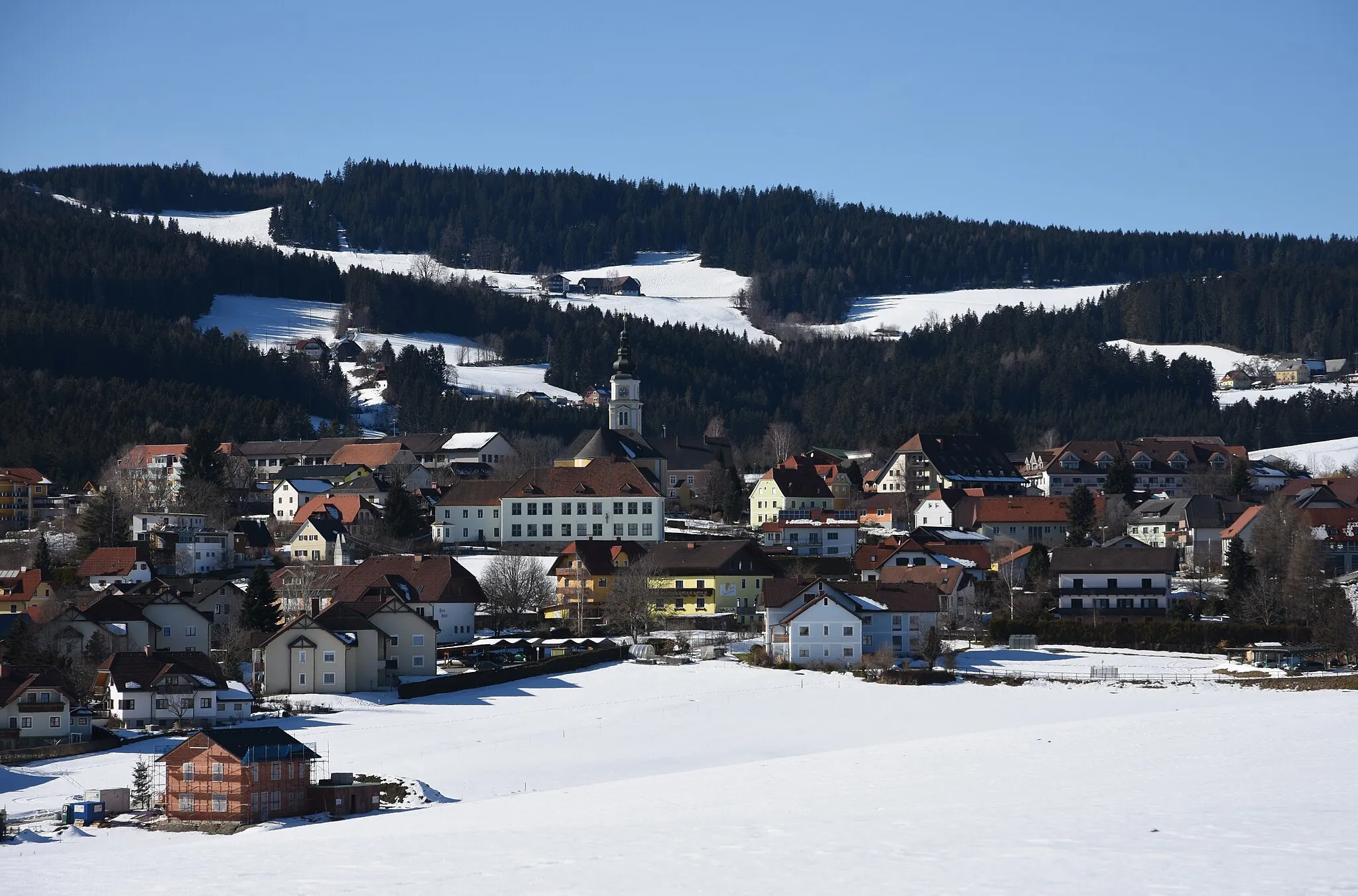 Photo showing: Winter in Wenigzell